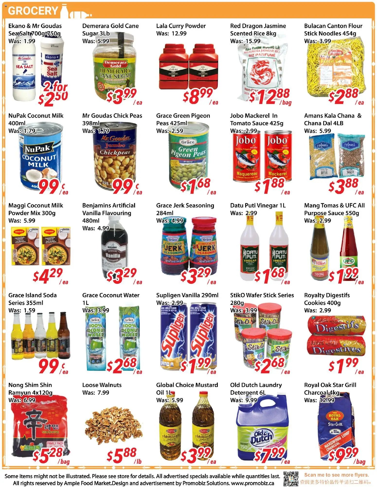Ample Food Market weekly flyer / circulaire