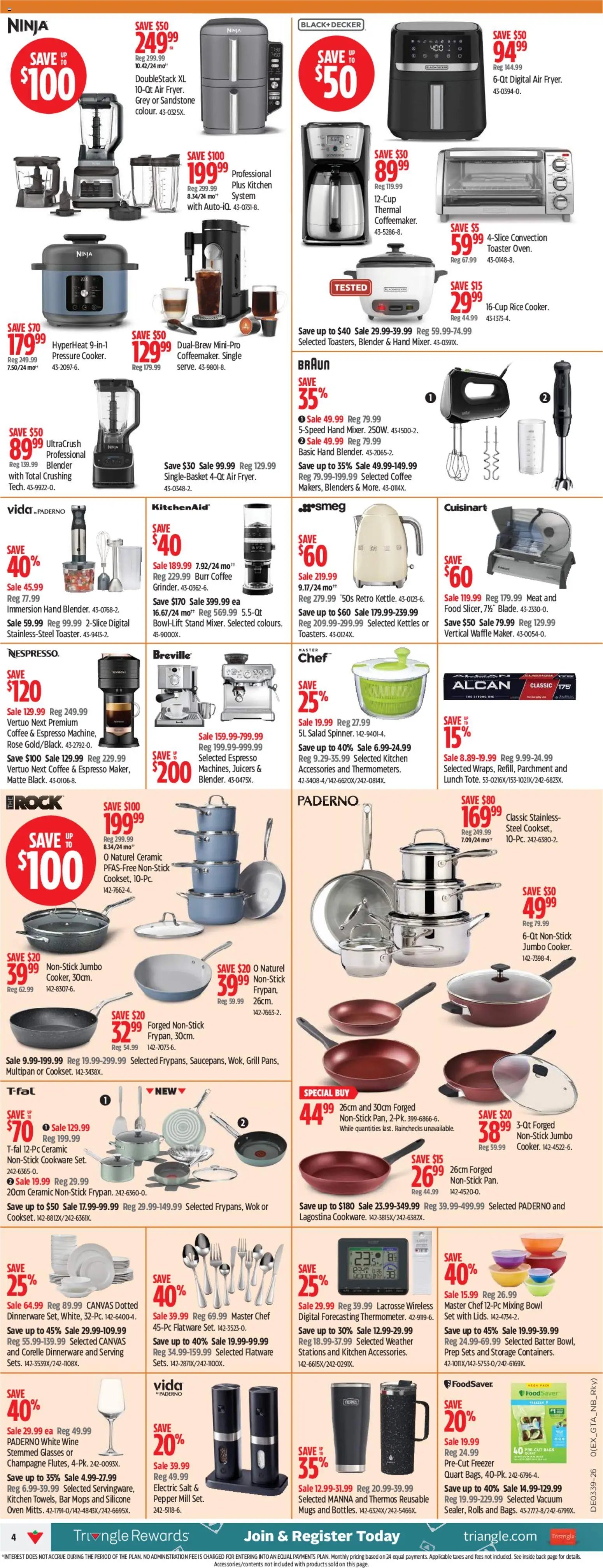 Canadian Tire flyer - Fall super sale