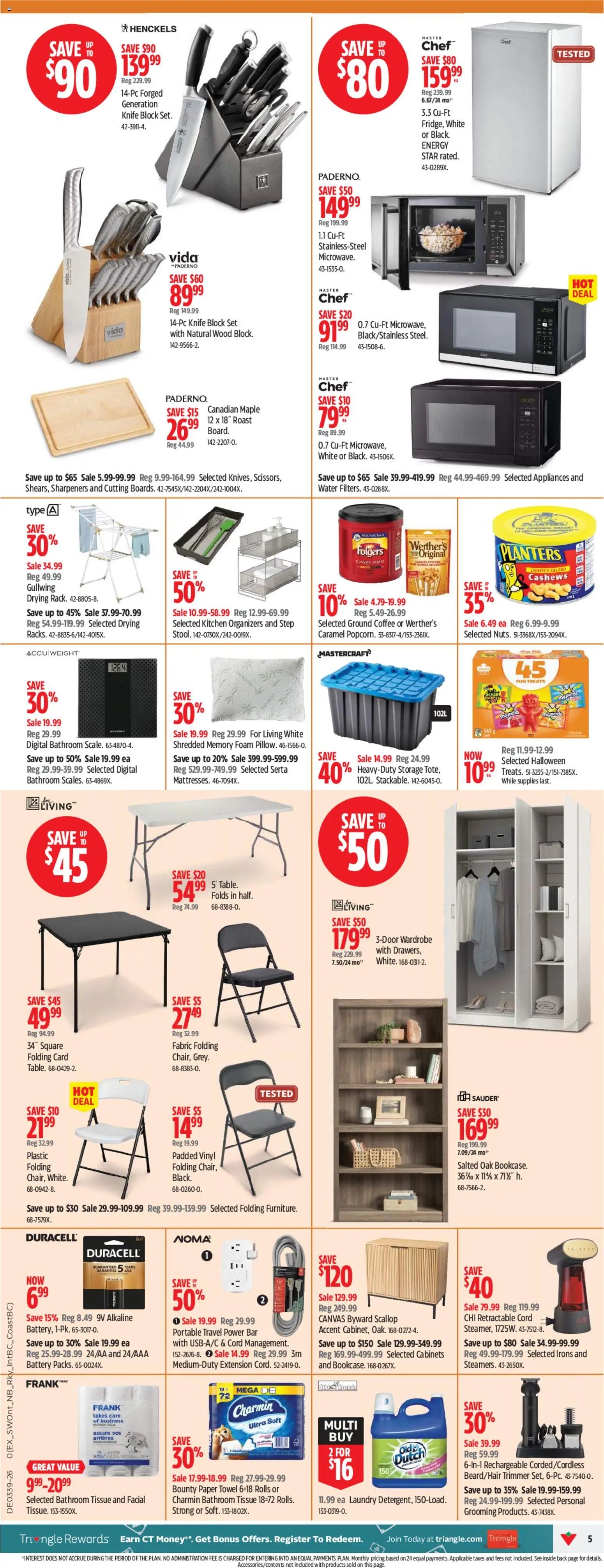 Canadian Tire flyer - Fall super sale