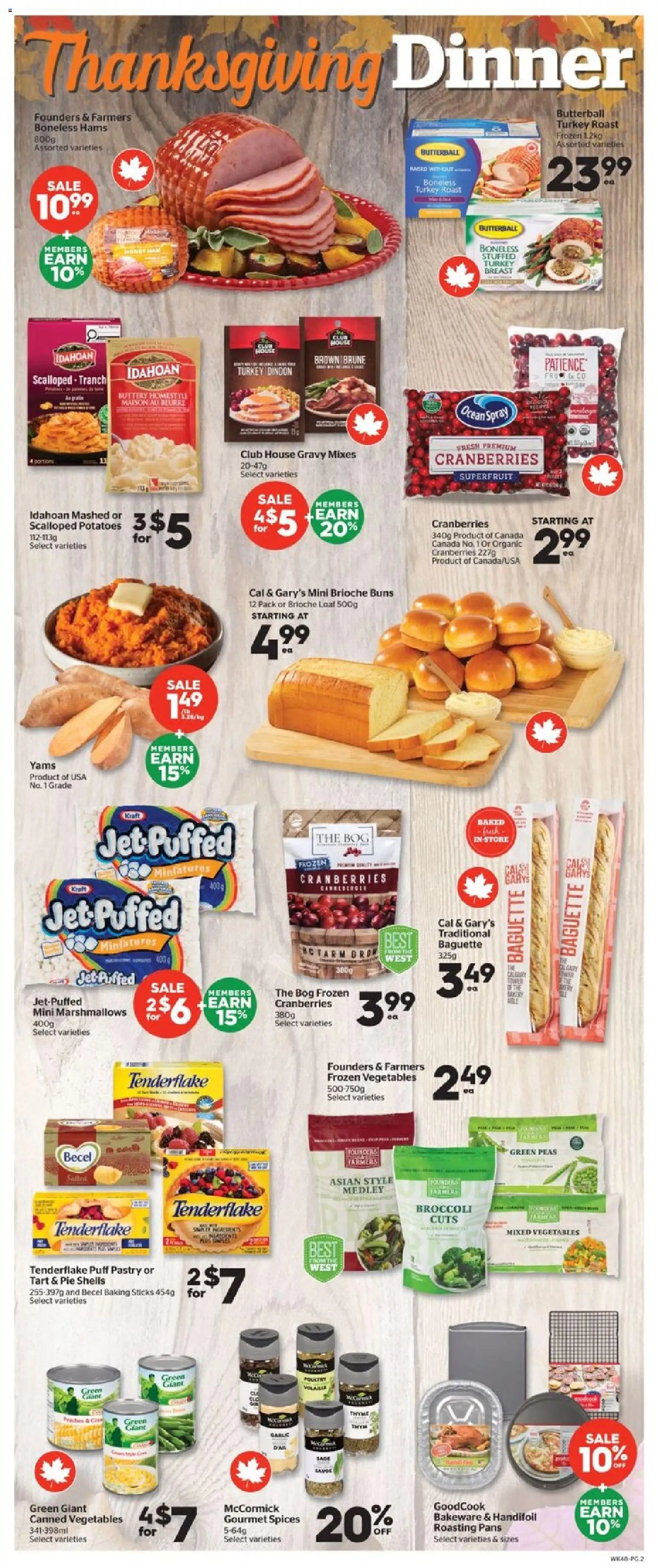 Calgary Co-op weekly flyer / circulaire