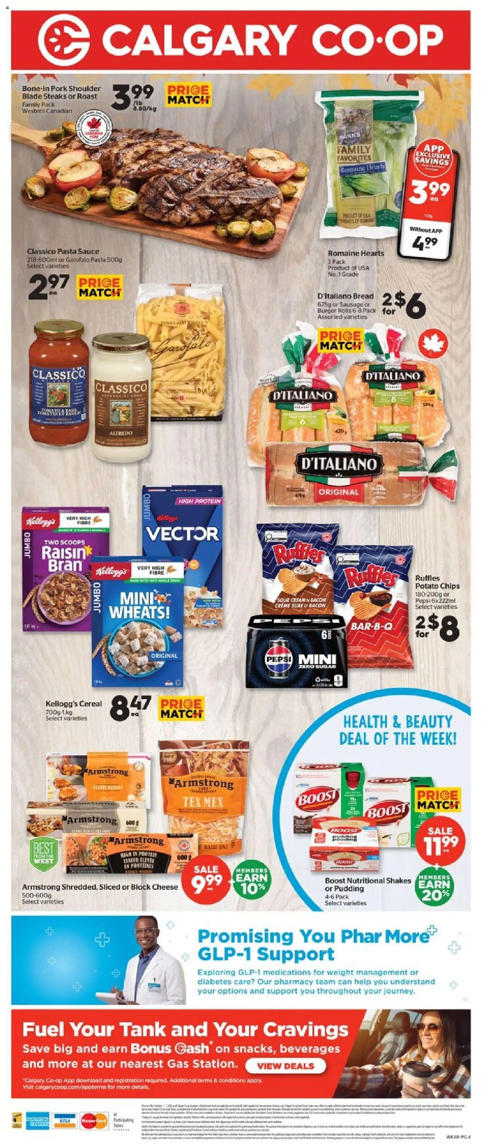 Calgary Co-op weekly flyer / circulaire