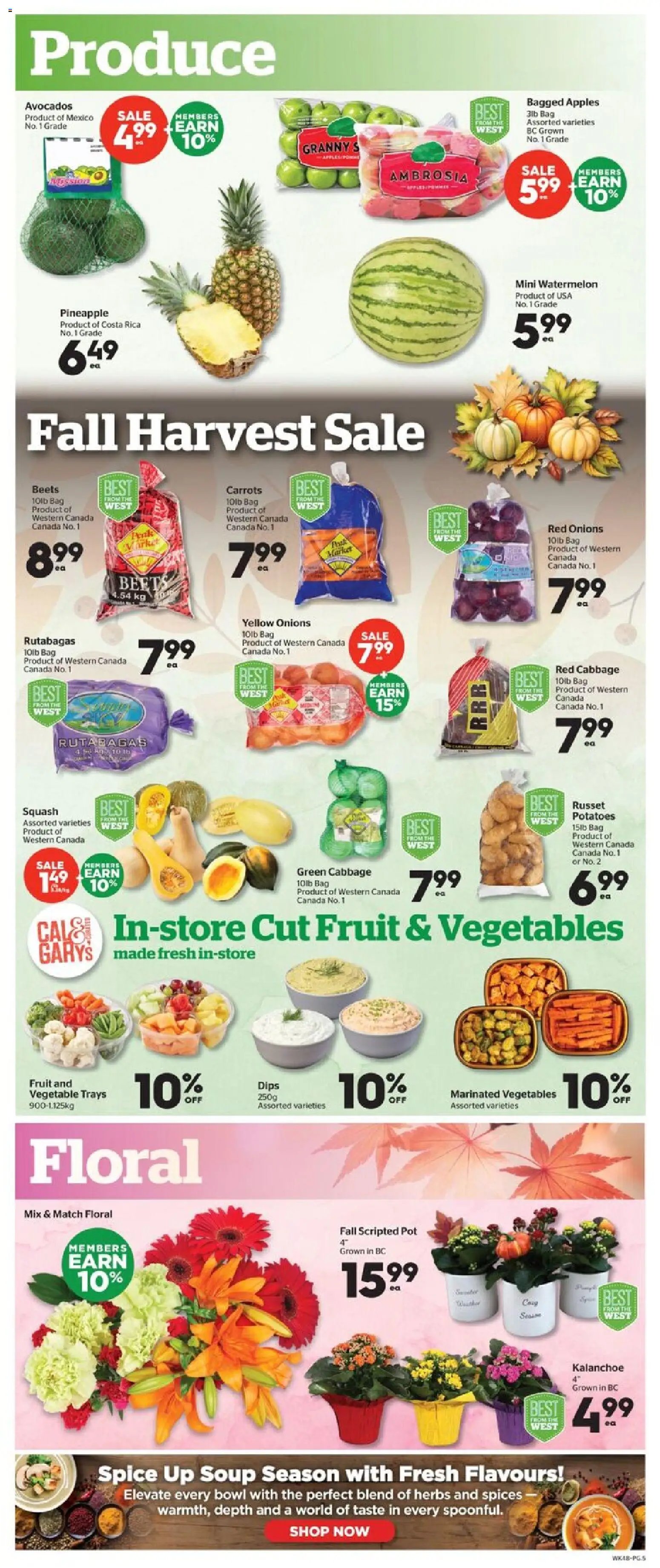 Calgary Co-op weekly flyer / circulaire
