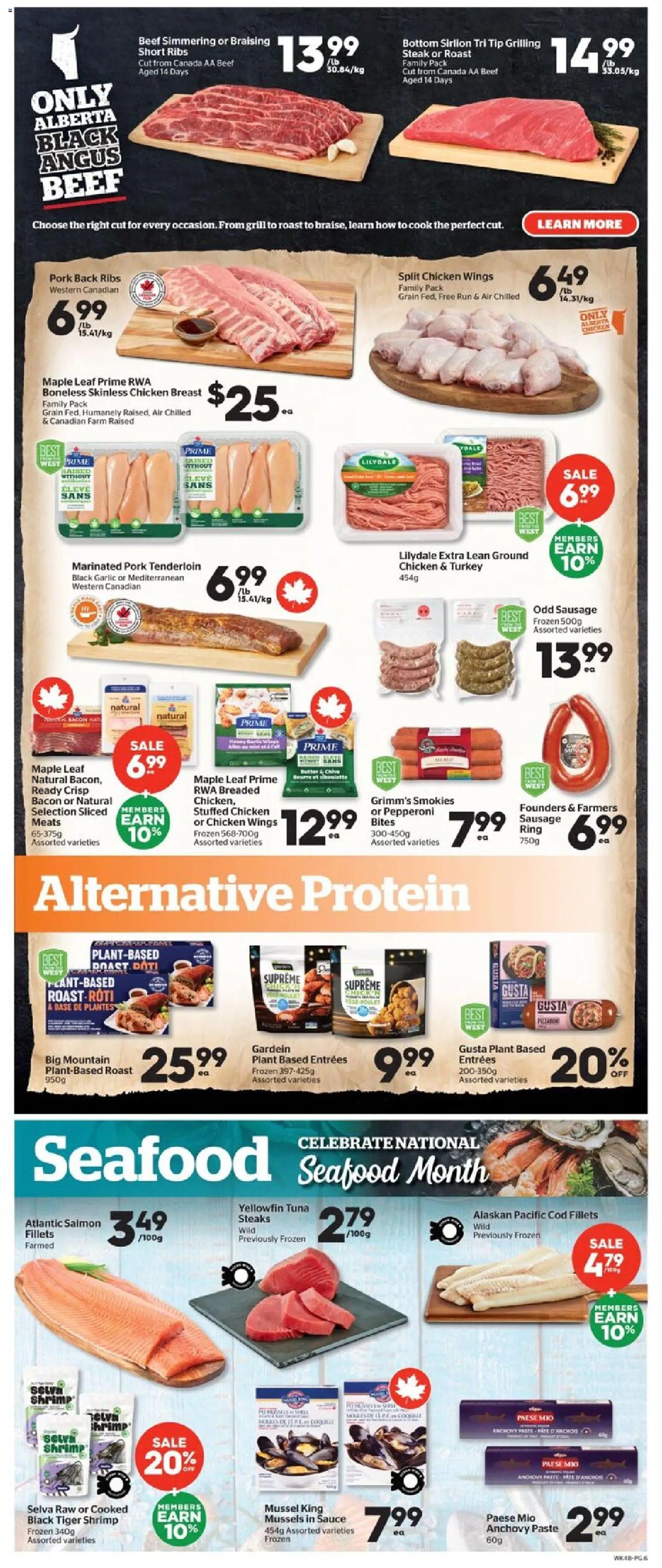Calgary Co-op weekly flyer / circulaire