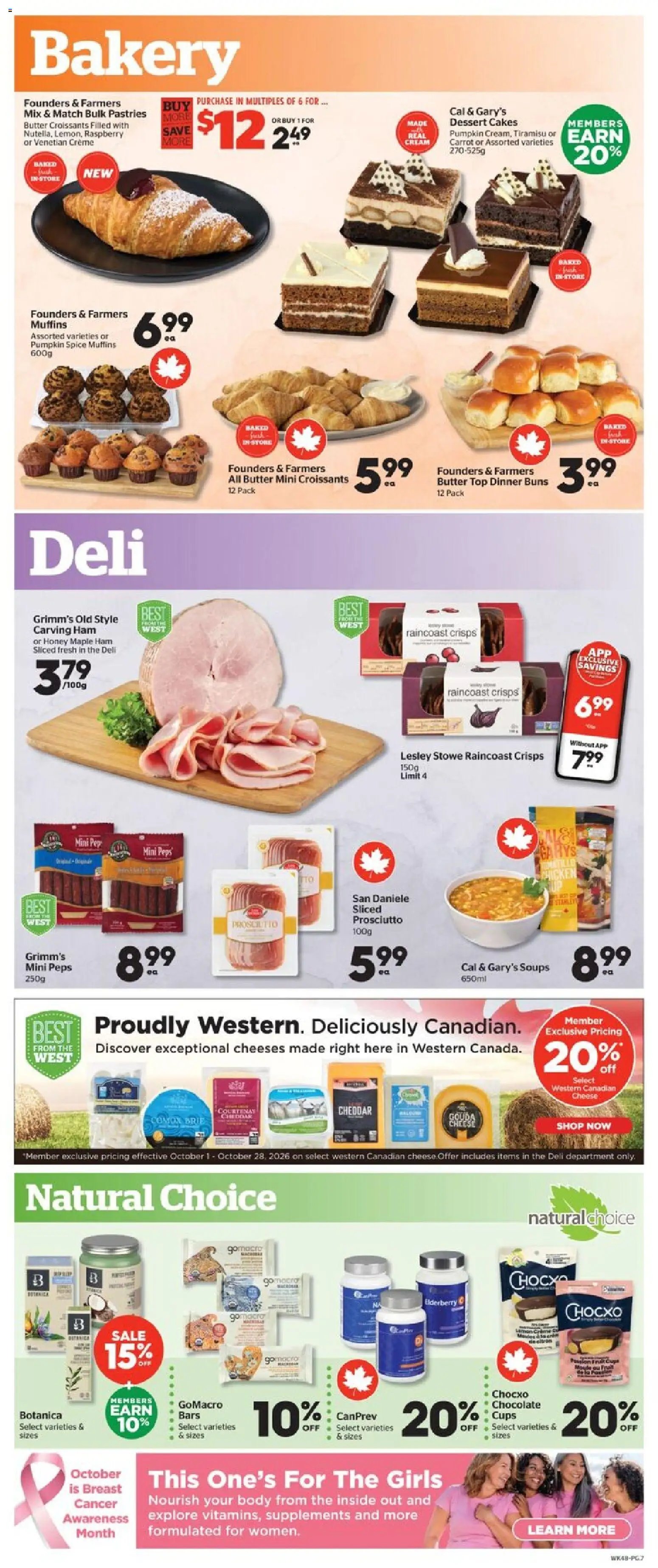 Calgary Co-op weekly flyer / circulaire