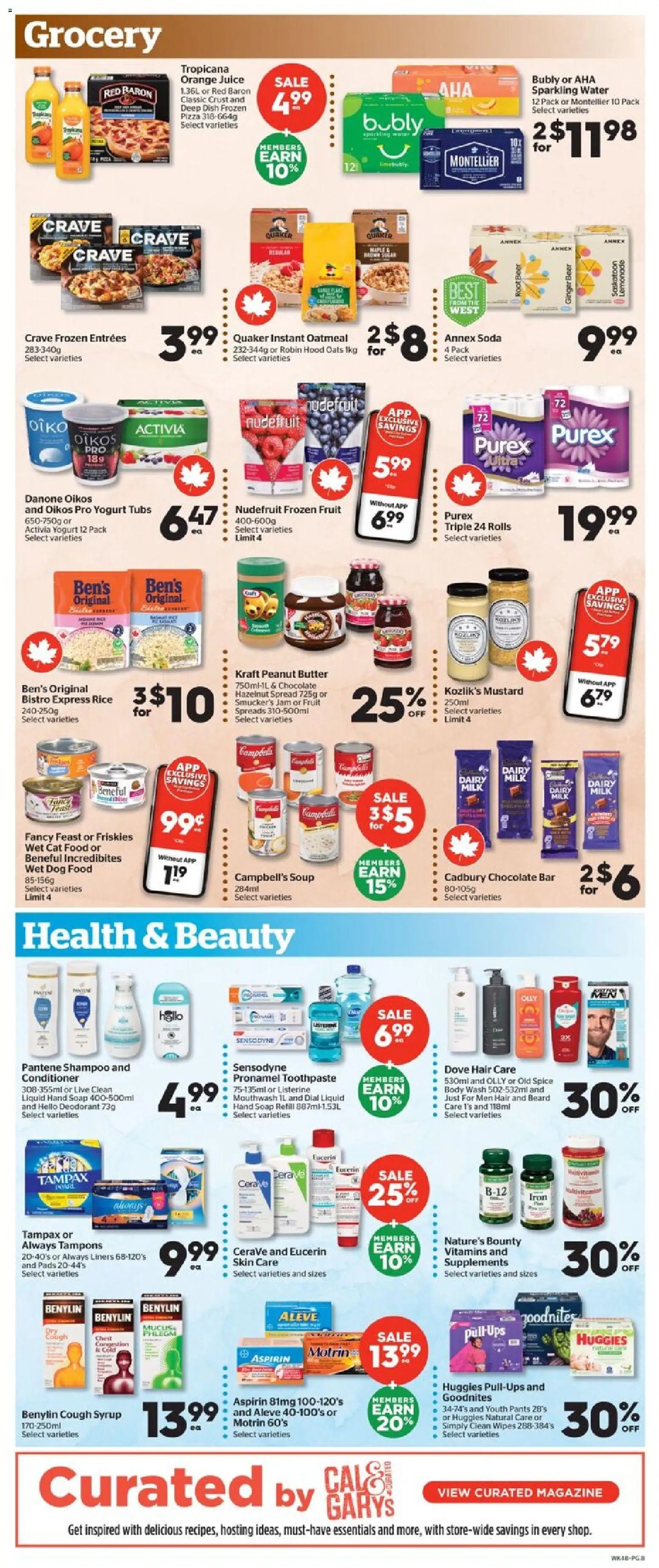 Calgary Co-op weekly flyer / circulaire