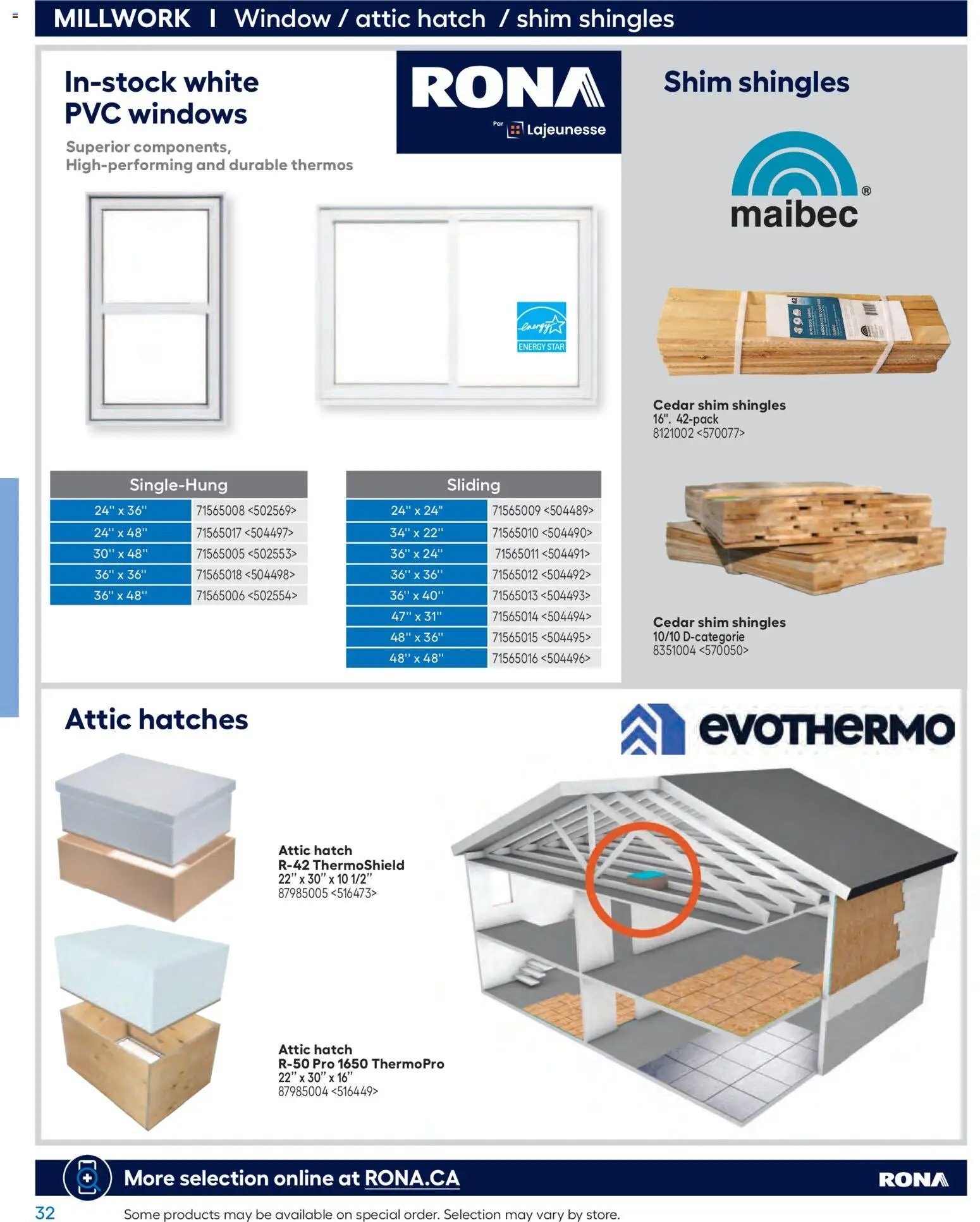 Rona flyer Buying Guide 2026 (2026-02-26 - 2027-02-24) | 32