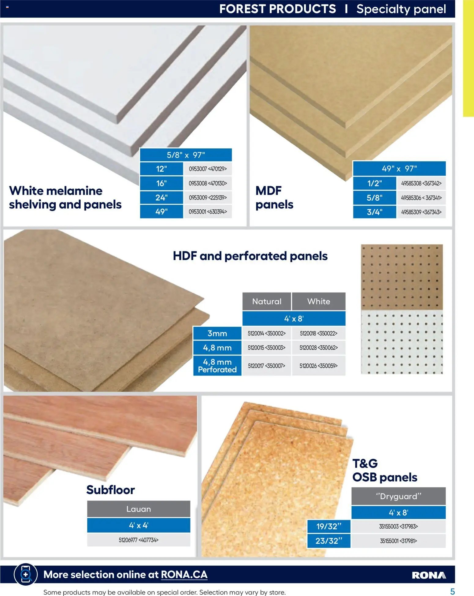 Rona flyer Buying Guide 2026 (2026-02-26 - 2027-02-24) | 5
