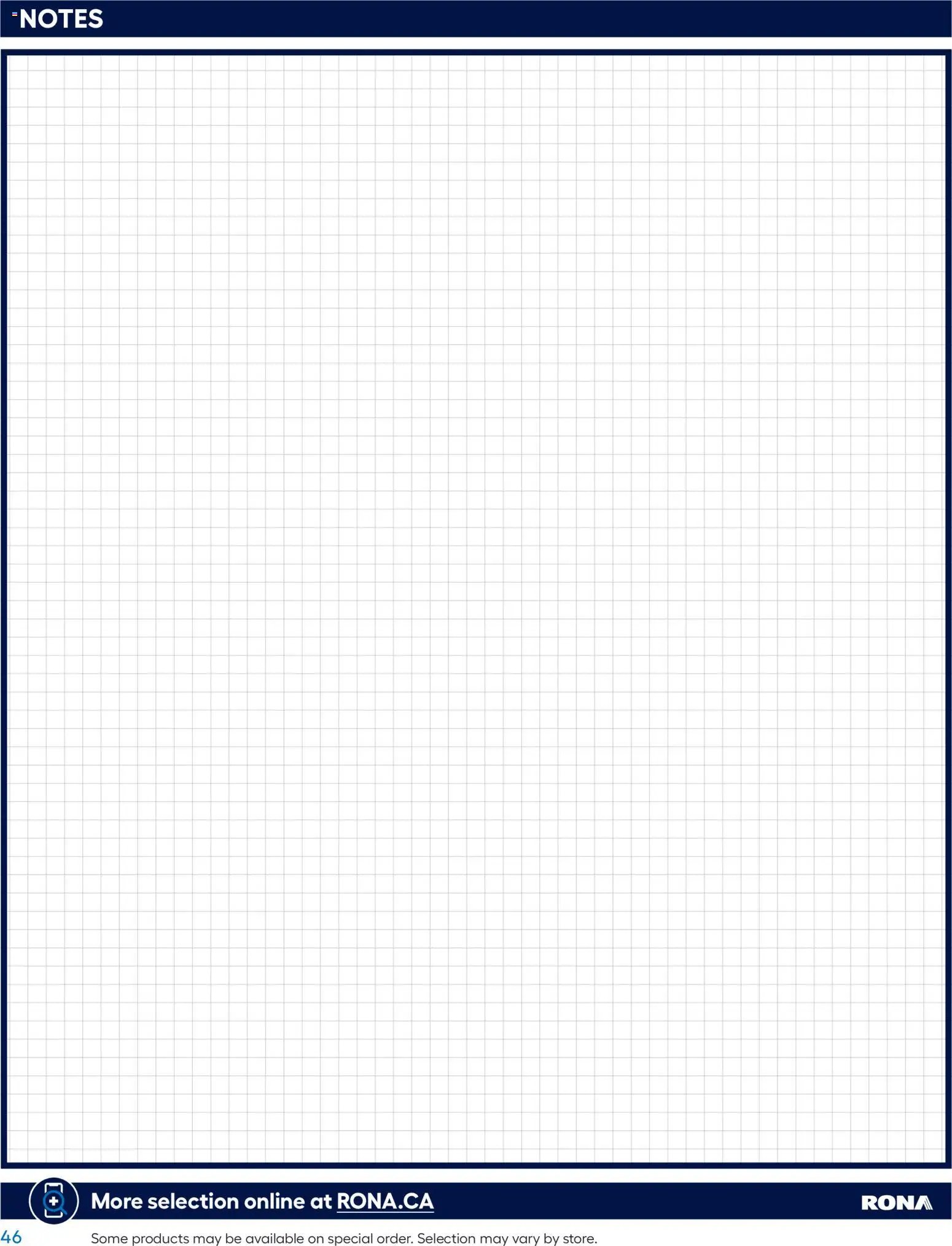 Rona flyer Buying Guide 2026 (2026-02-26 - 2027-02-24) | 46