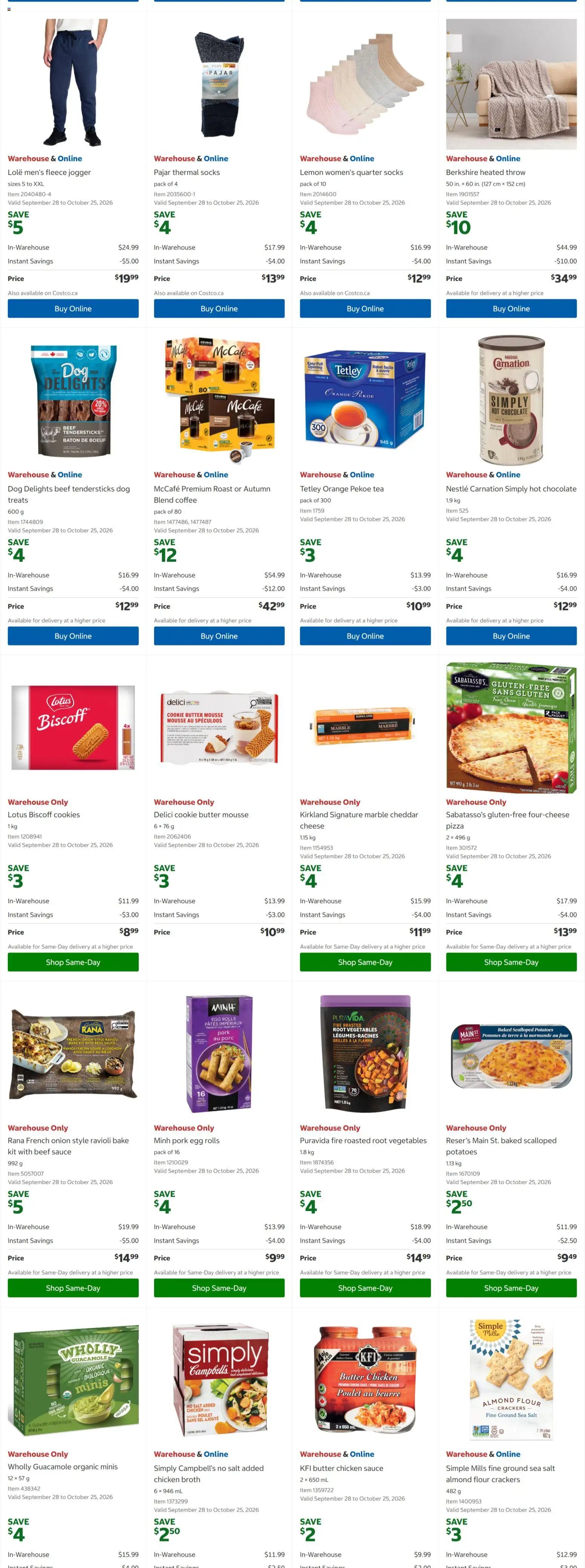 Costco weekly flyer