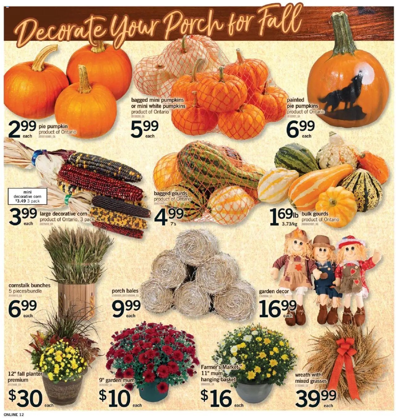 Fortinos weekly flyer / circulaire