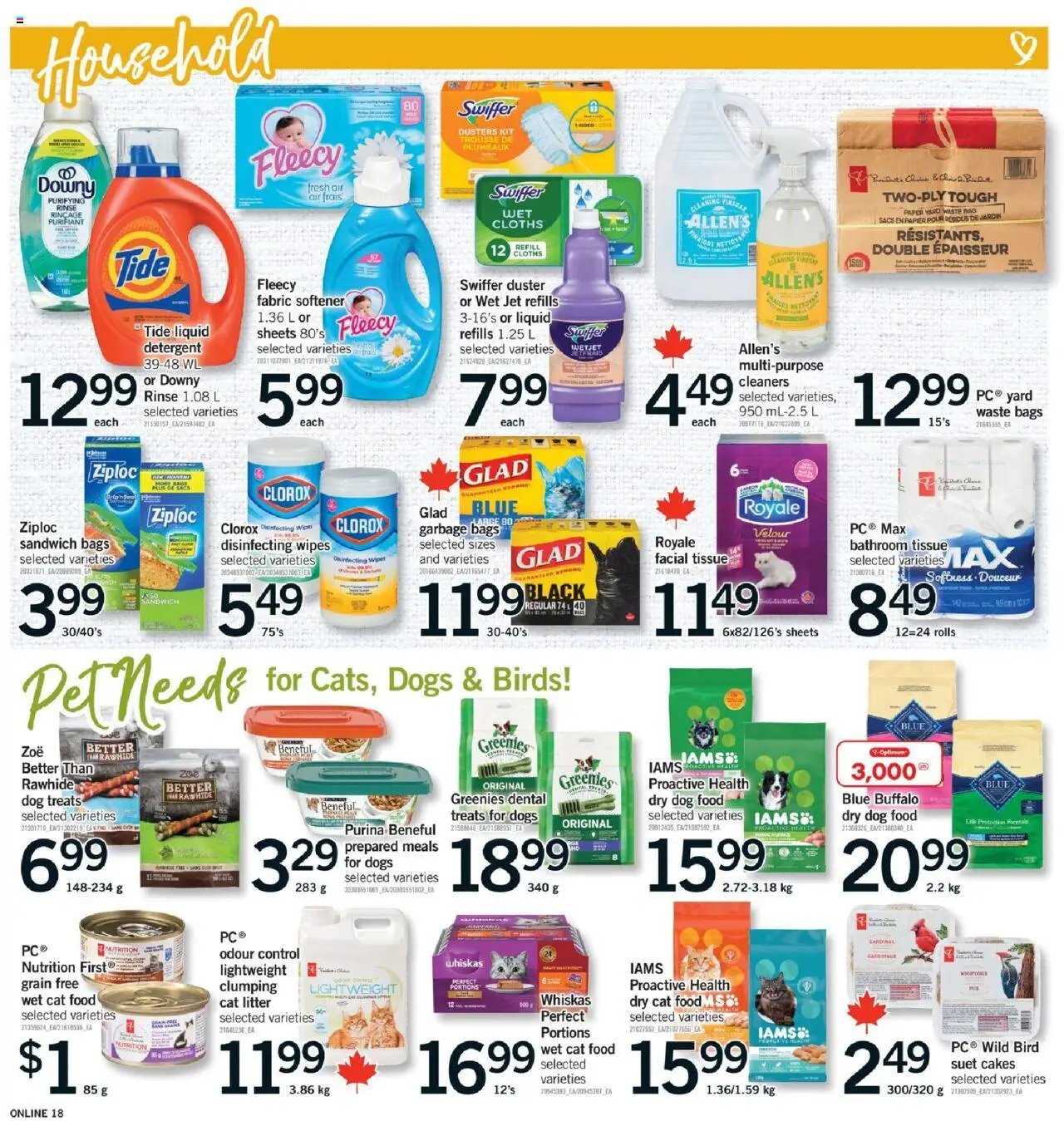 Fortinos weekly flyer / circulaire