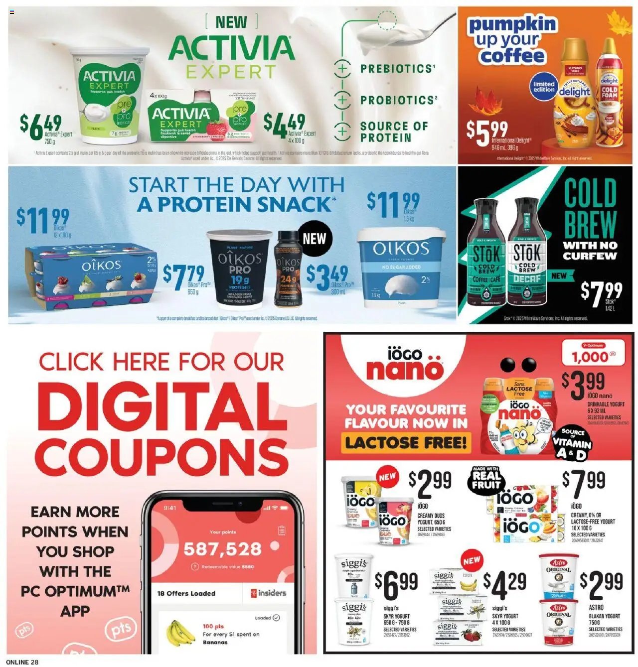 Fortinos weekly flyer / circulaire