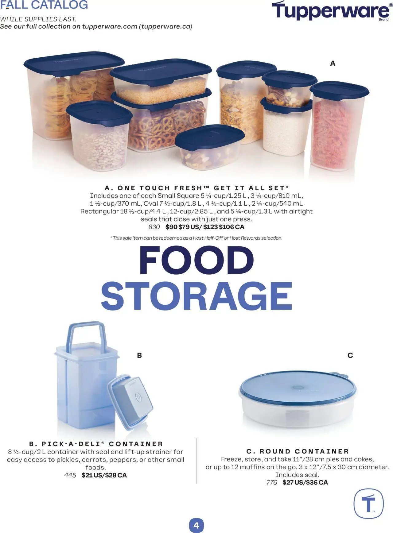 Tupperware - Fall 2025 Catalog