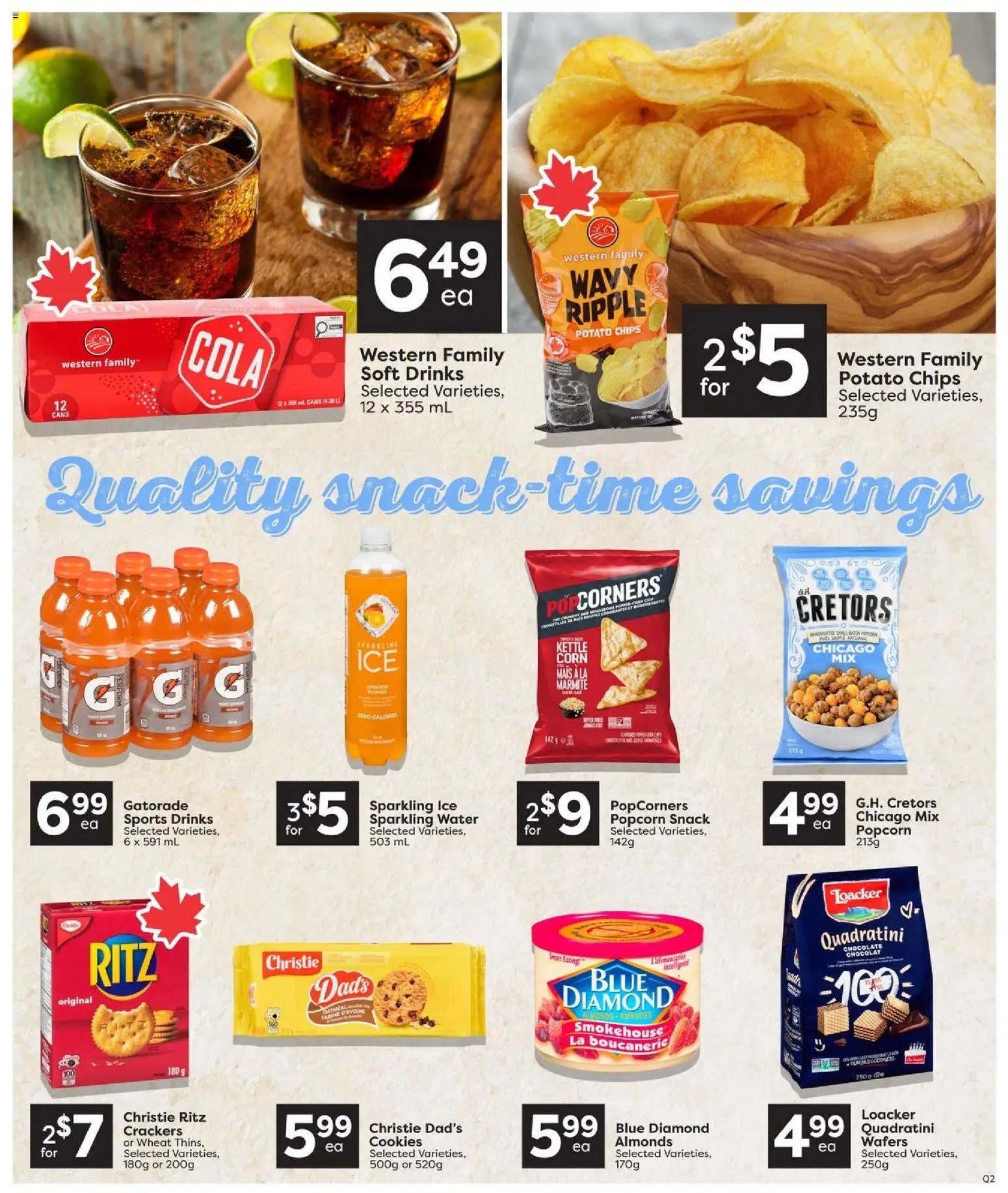 Quality Foods weekly flyer / circulaire