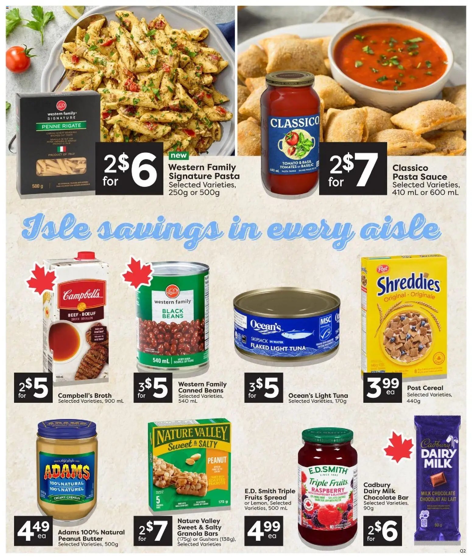 Quality Foods weekly flyer / circulaire