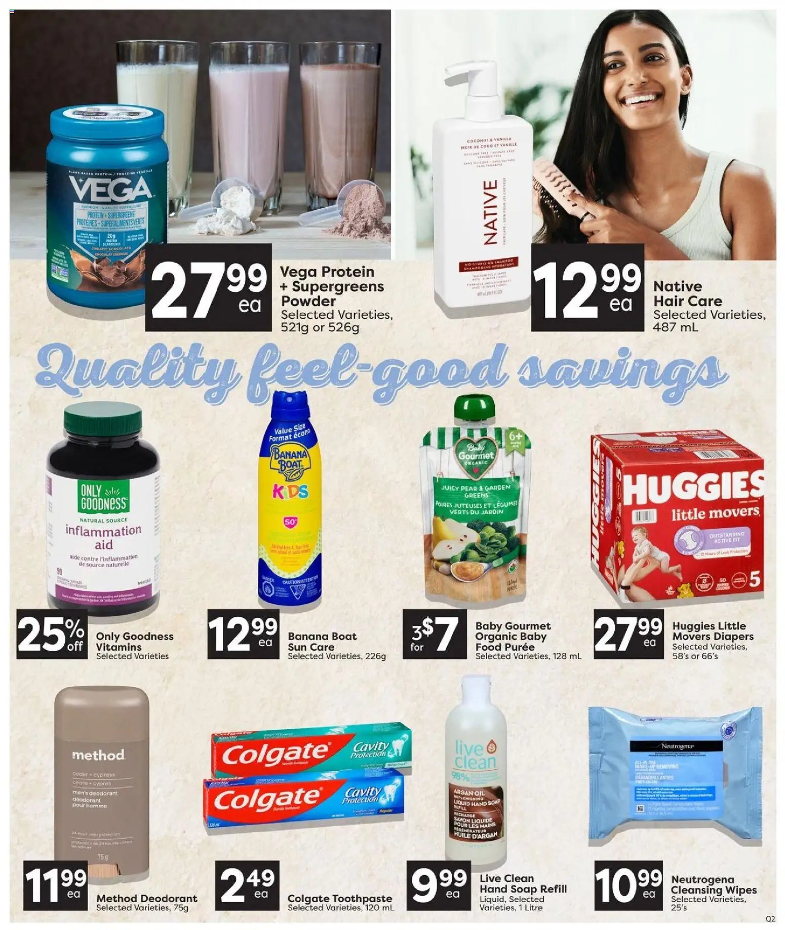 Quality Foods weekly flyer / circulaire