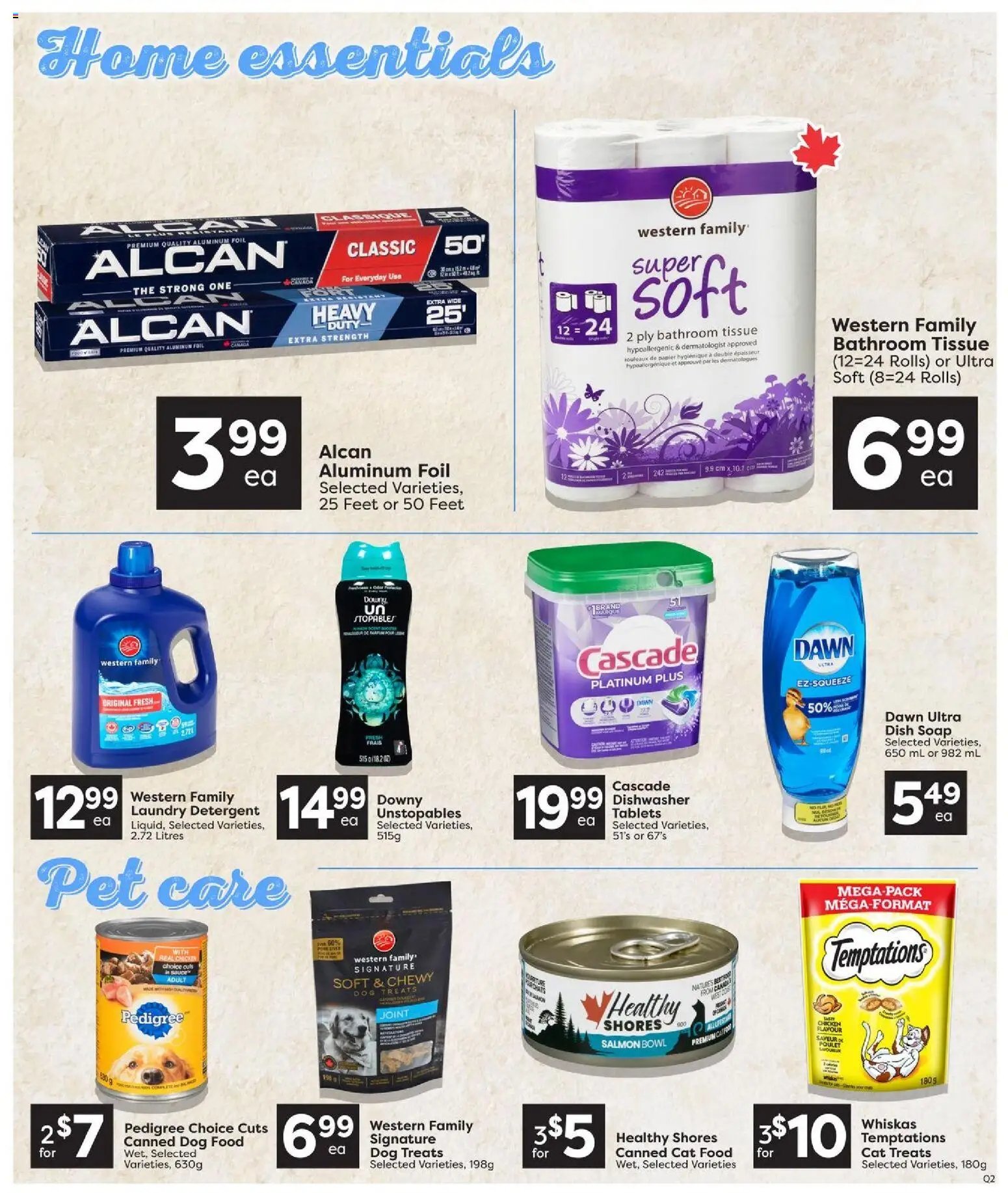 Quality Foods weekly flyer / circulaire