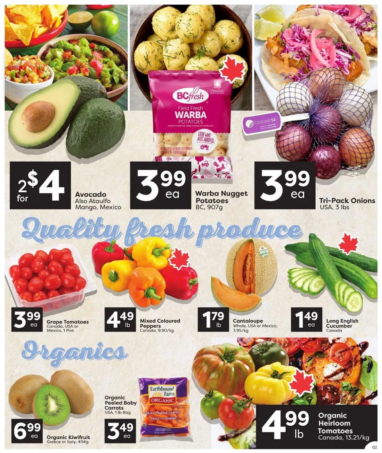 Quality Foods weekly flyer / circulaire