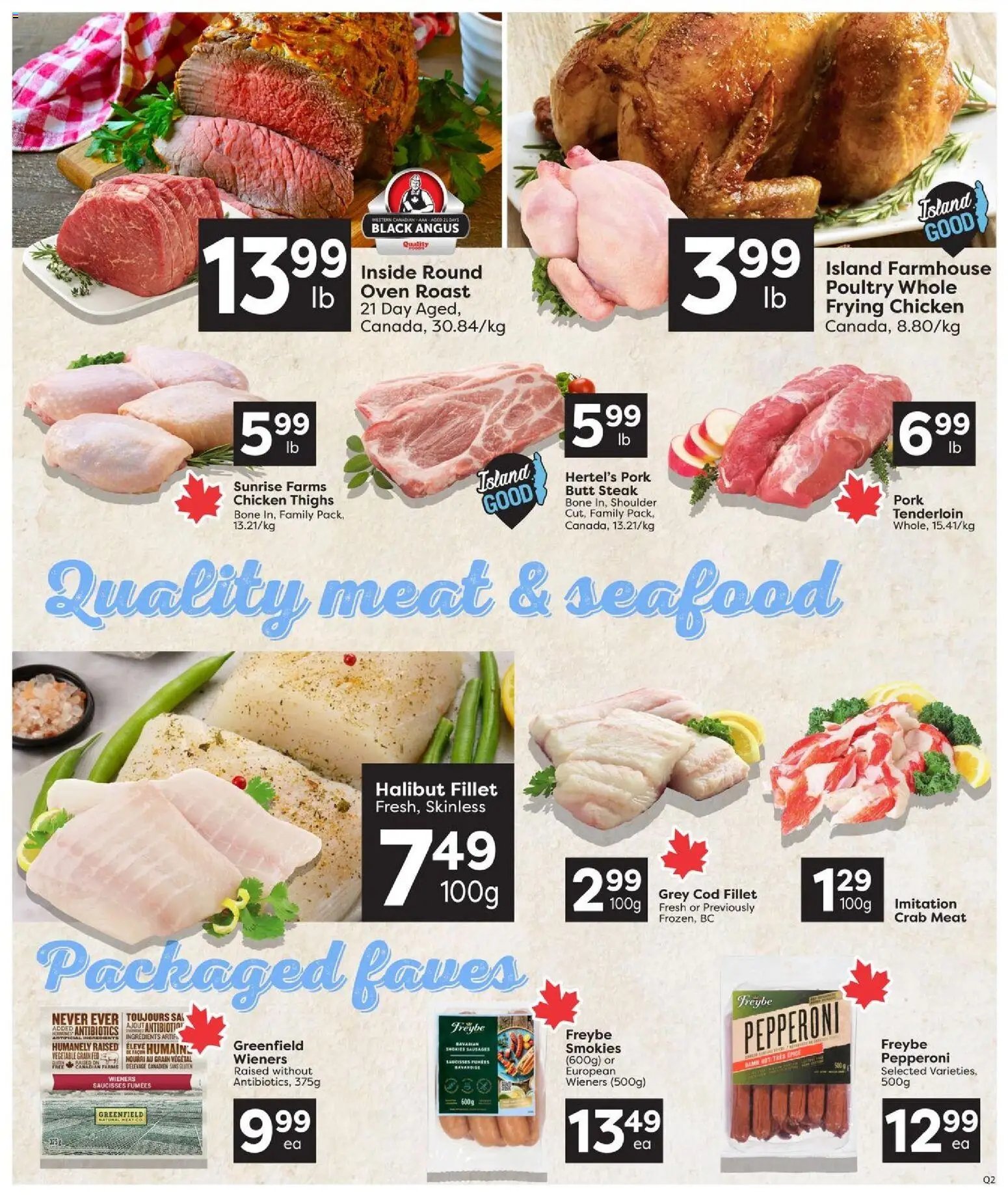 Quality Foods weekly flyer / circulaire