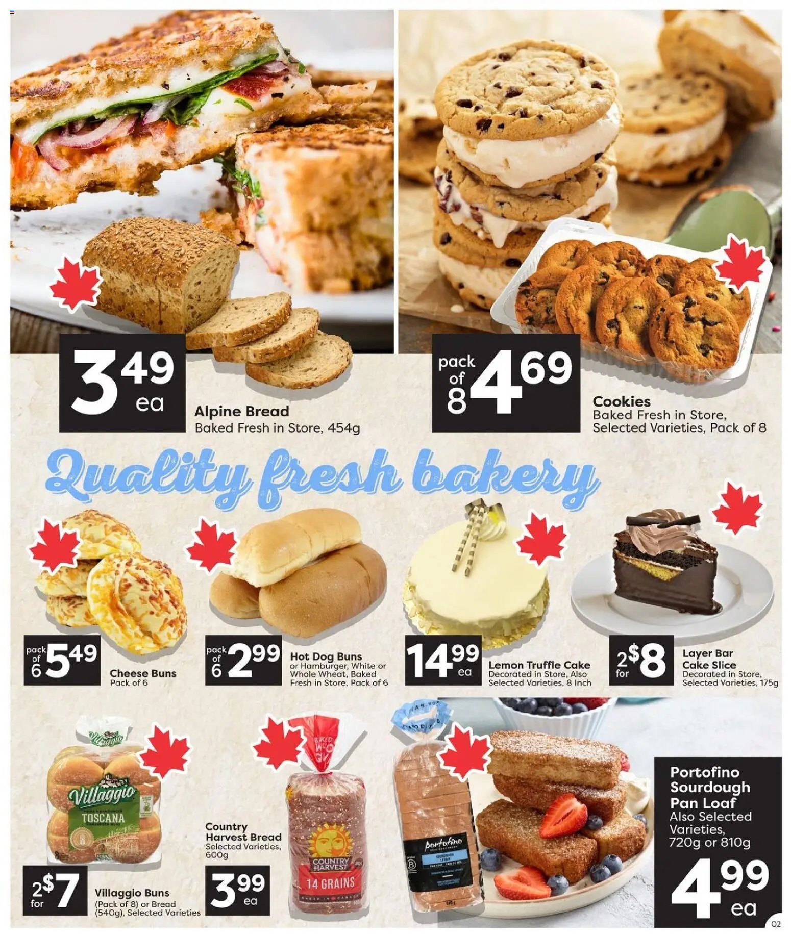 Quality Foods weekly flyer / circulaire