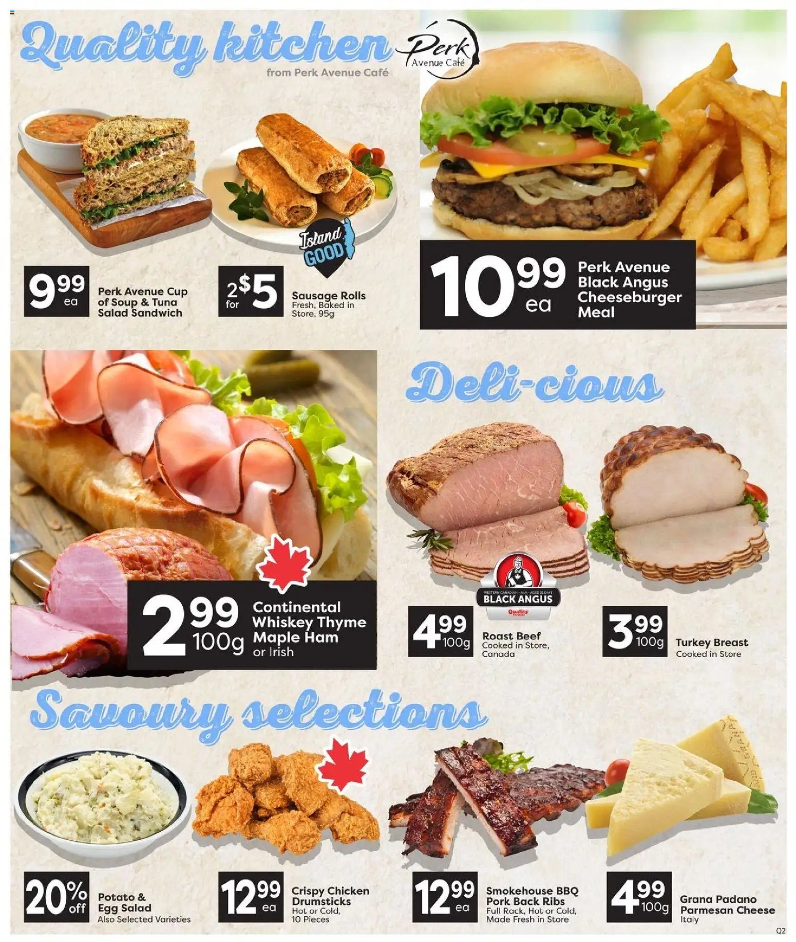 Quality Foods weekly flyer / circulaire