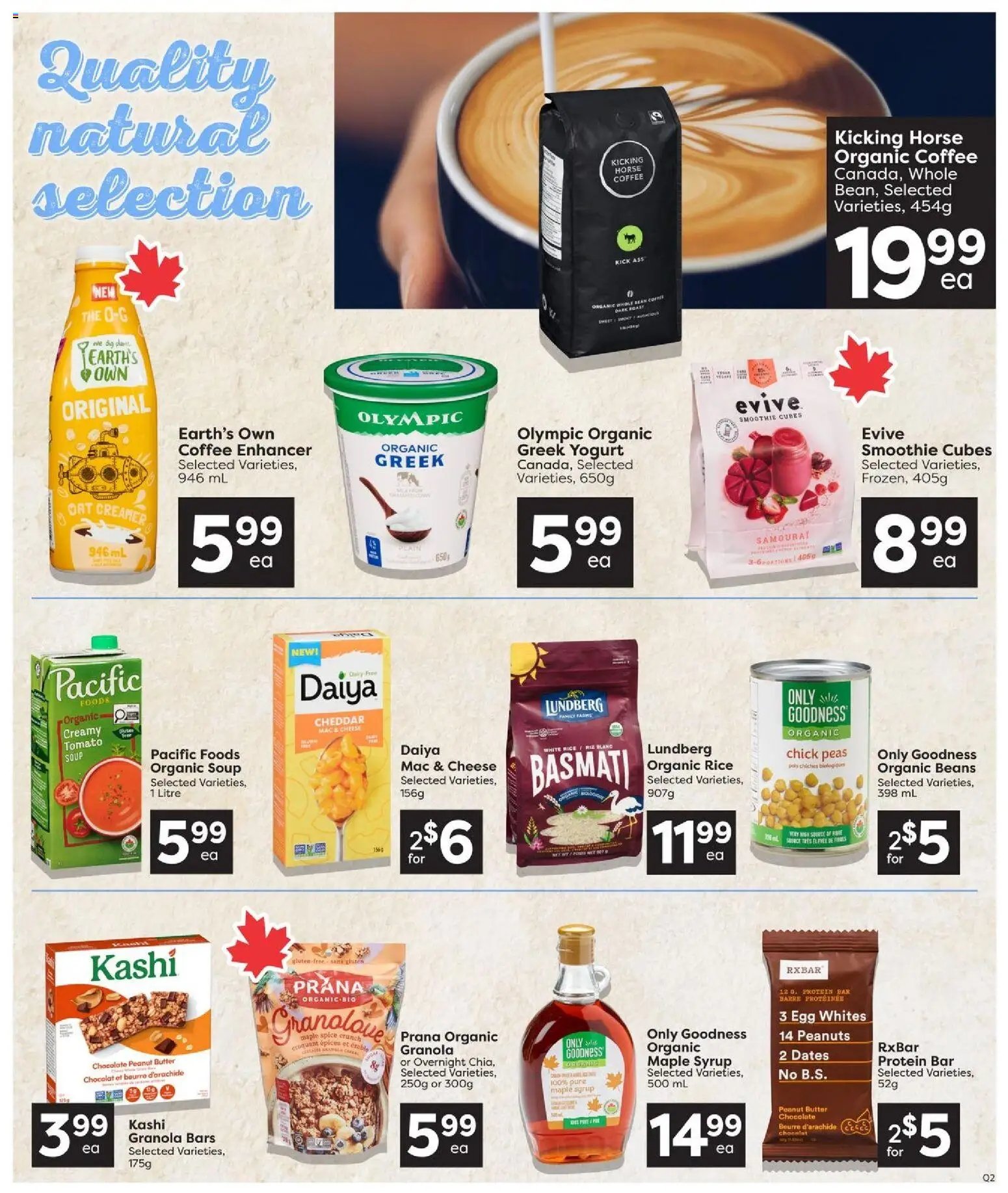 Quality Foods weekly flyer / circulaire