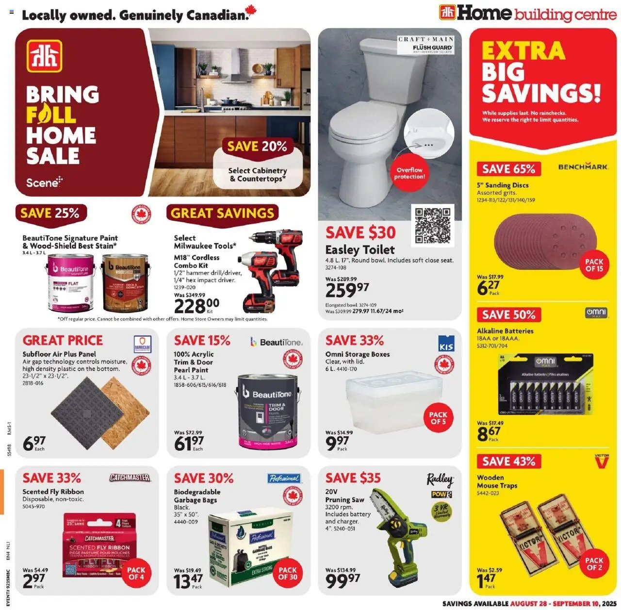 Home Hardware flyer - NL (2025-08-28 - 2025-09-10) | 1