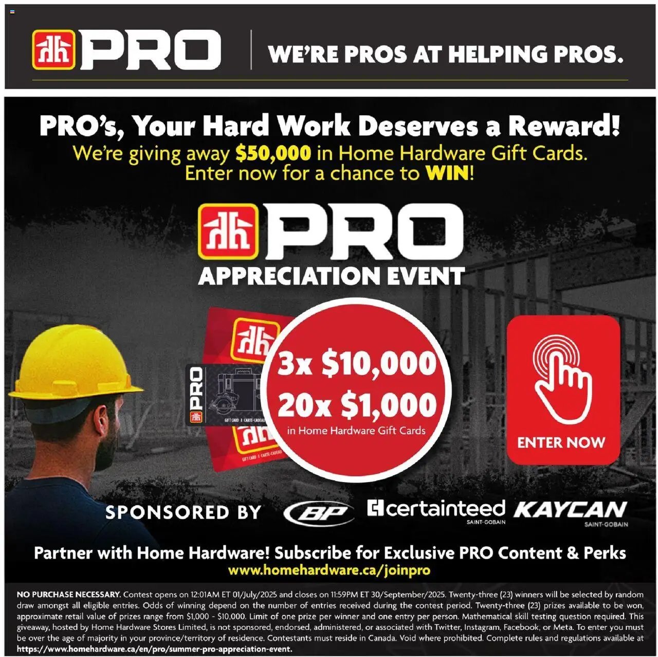 Home Hardware flyer - NL