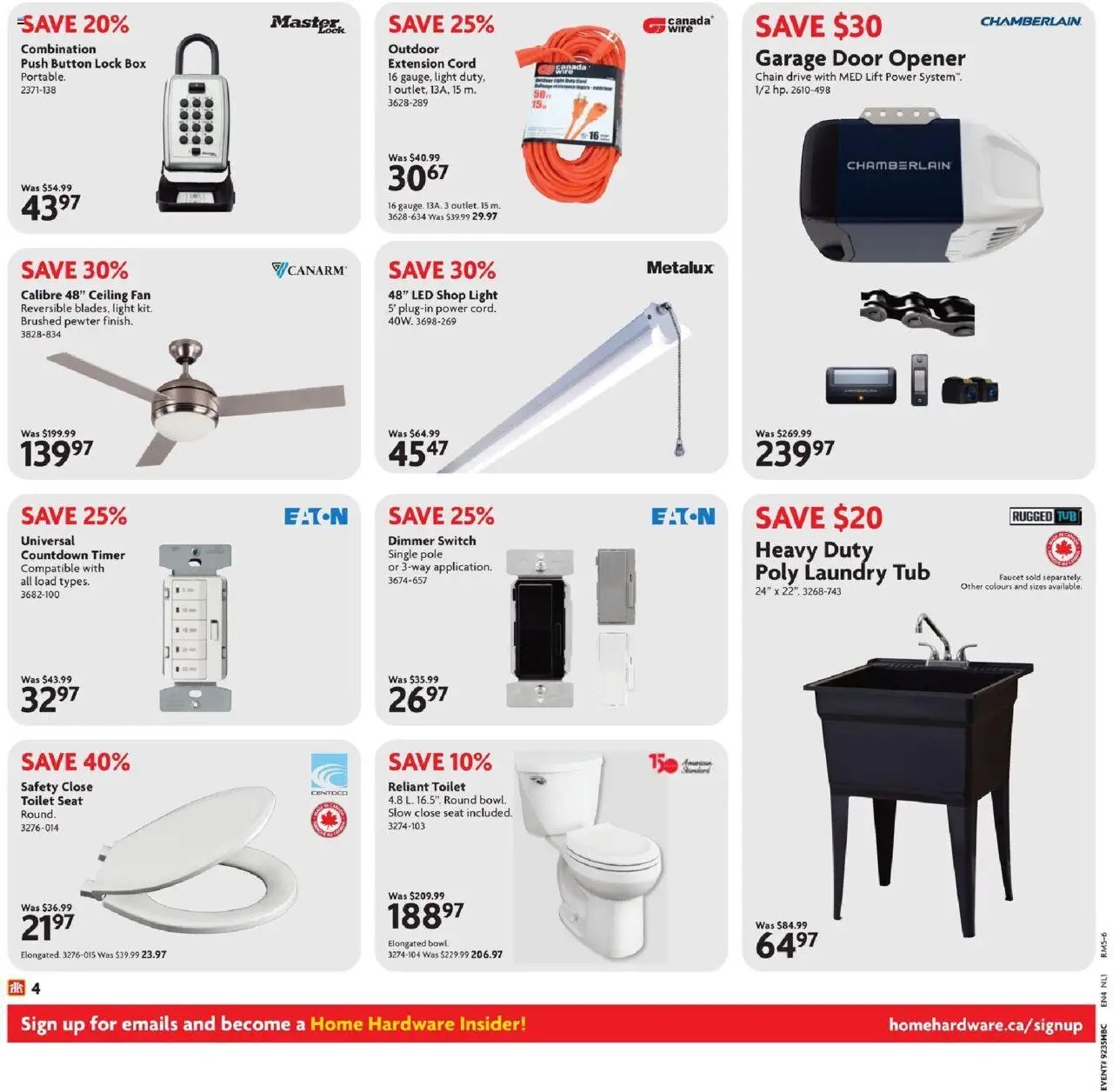 Home Hardware flyer - NL