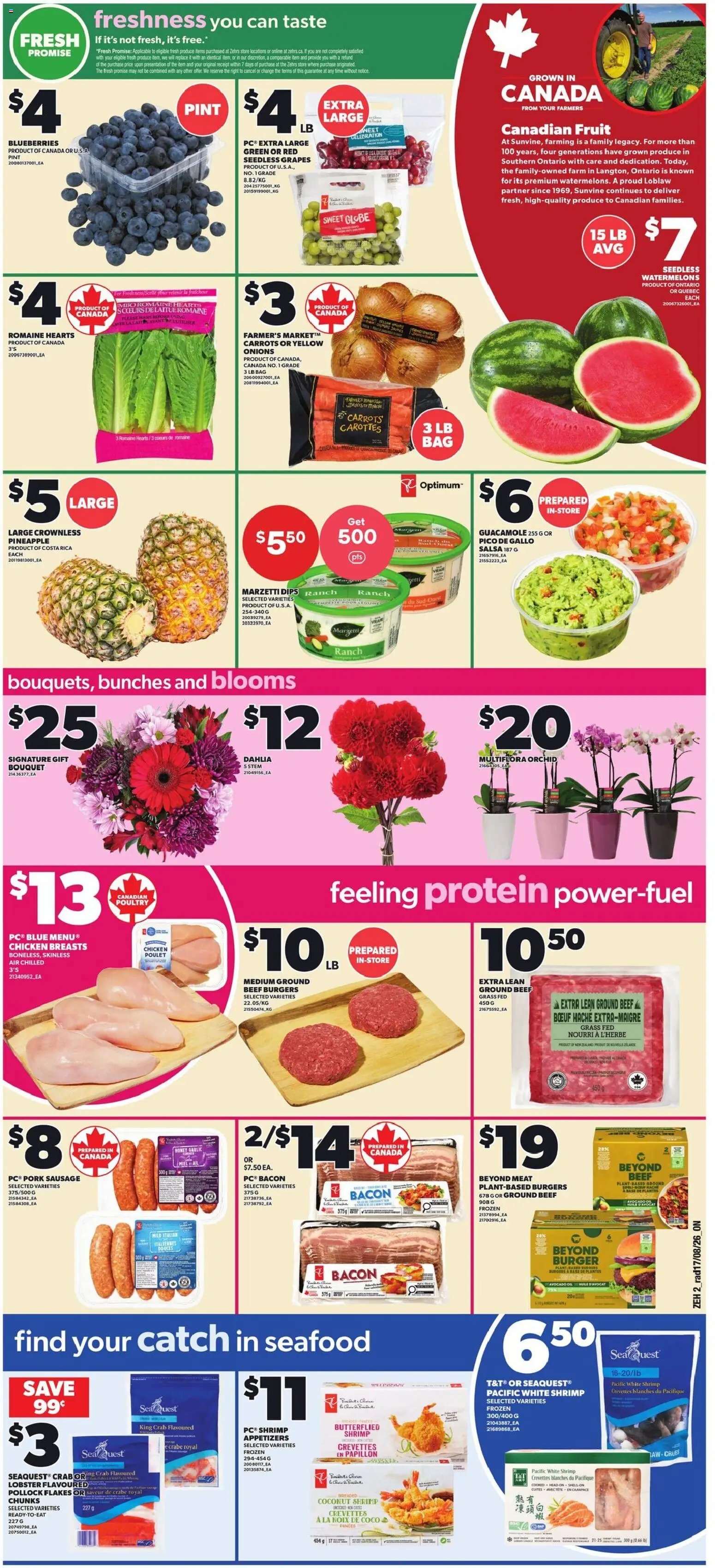 Zehrs weekly flyer / circulaire