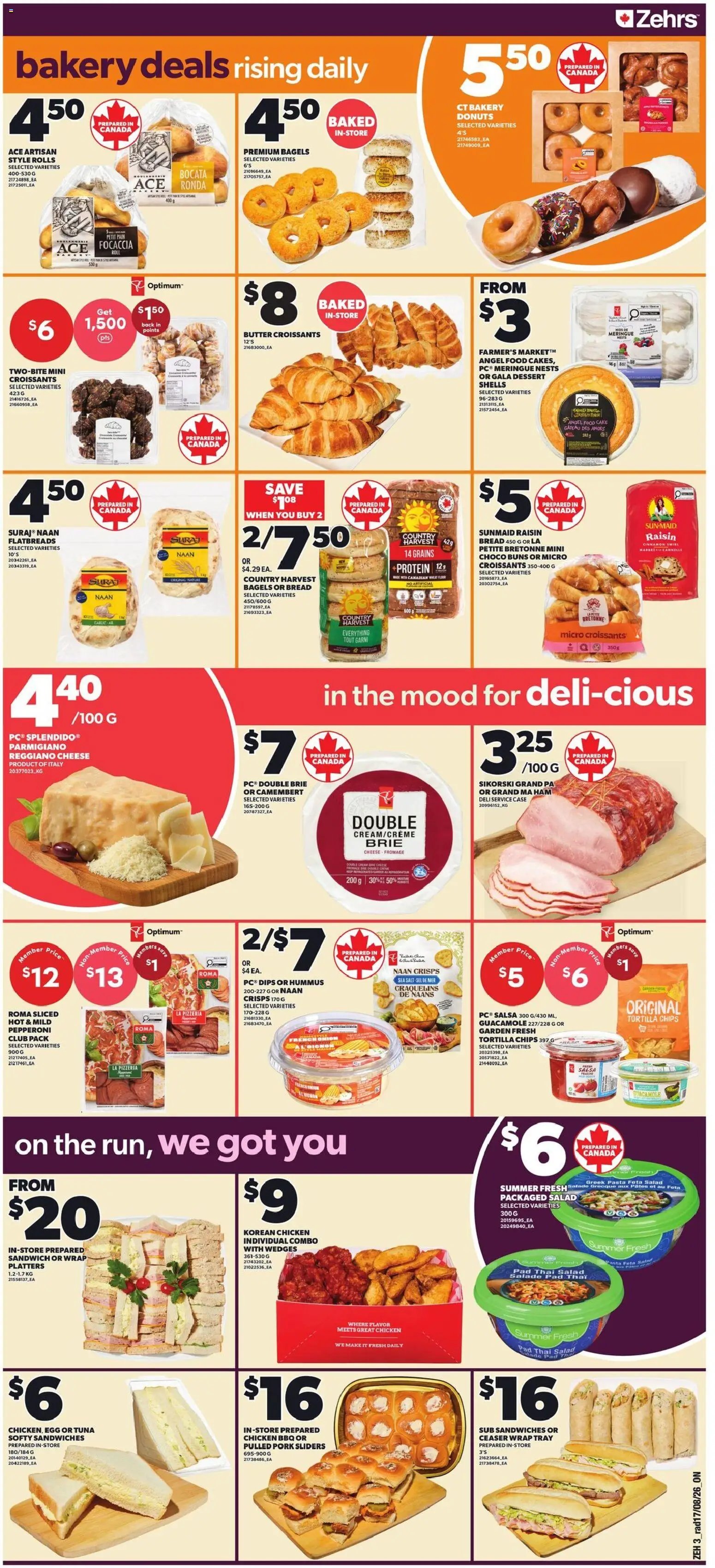Zehrs weekly flyer / circulaire