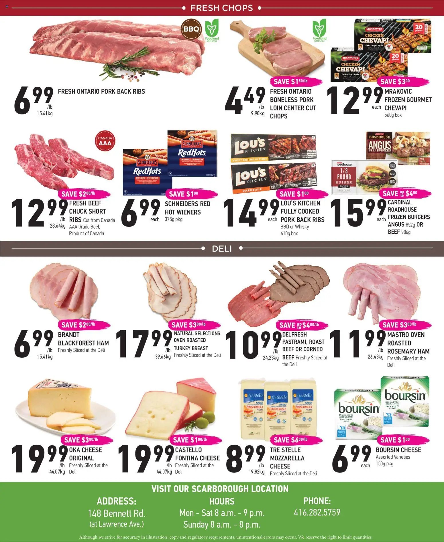 Coppas Fresh Market weekly flyer / circulaire
