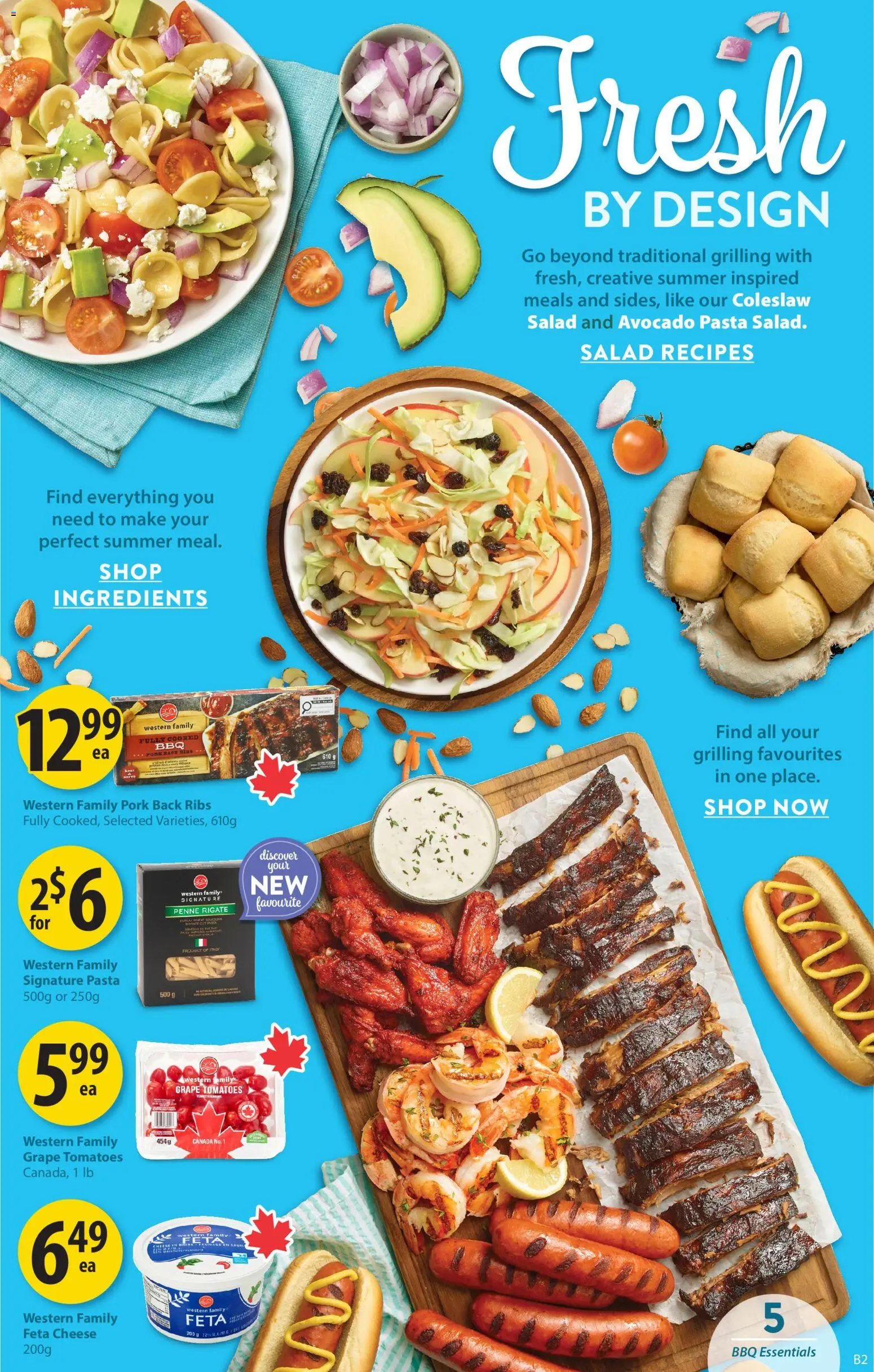 Save on foods flyer - A taste of summer