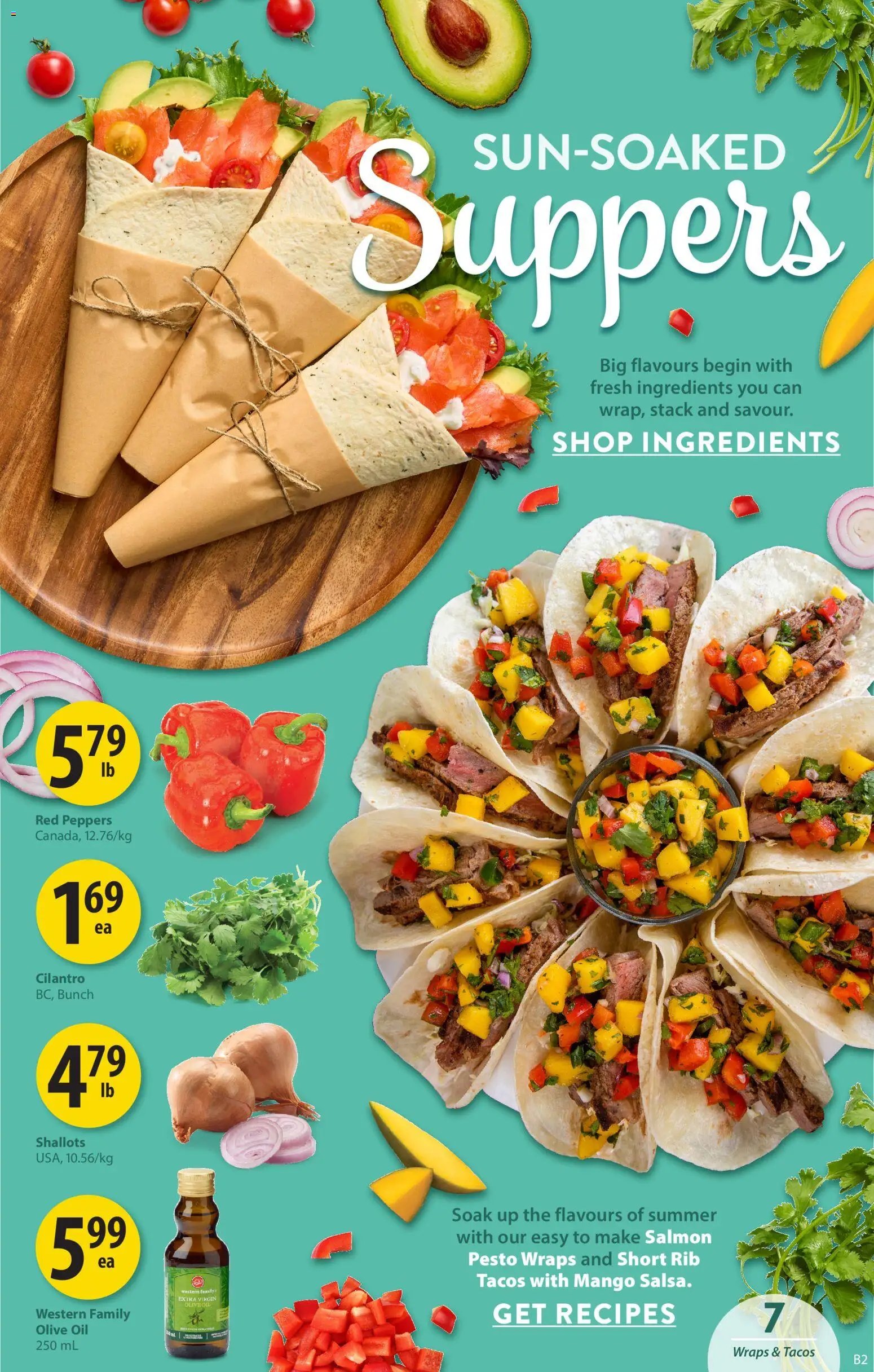 Save on foods flyer - A taste of summer