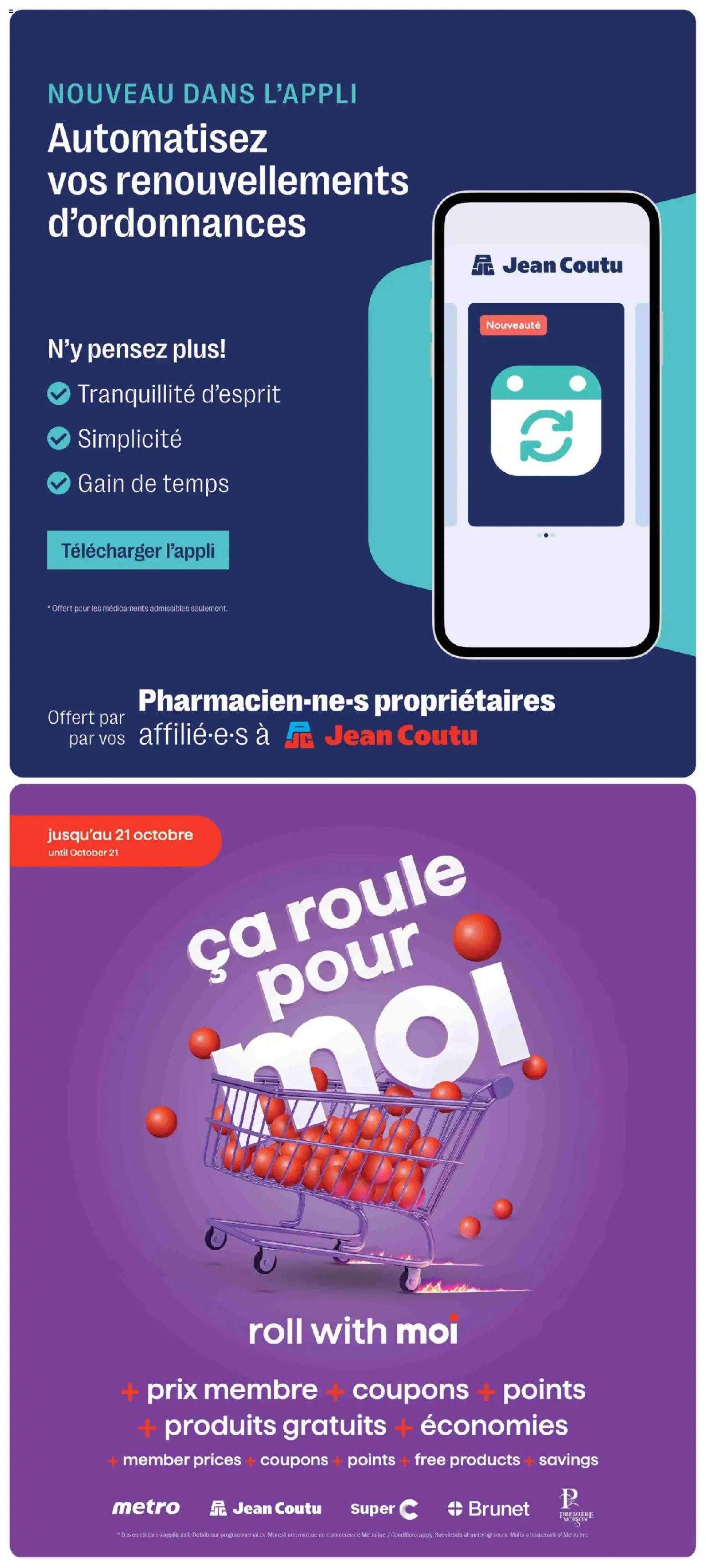 Jean Coutu circulaire