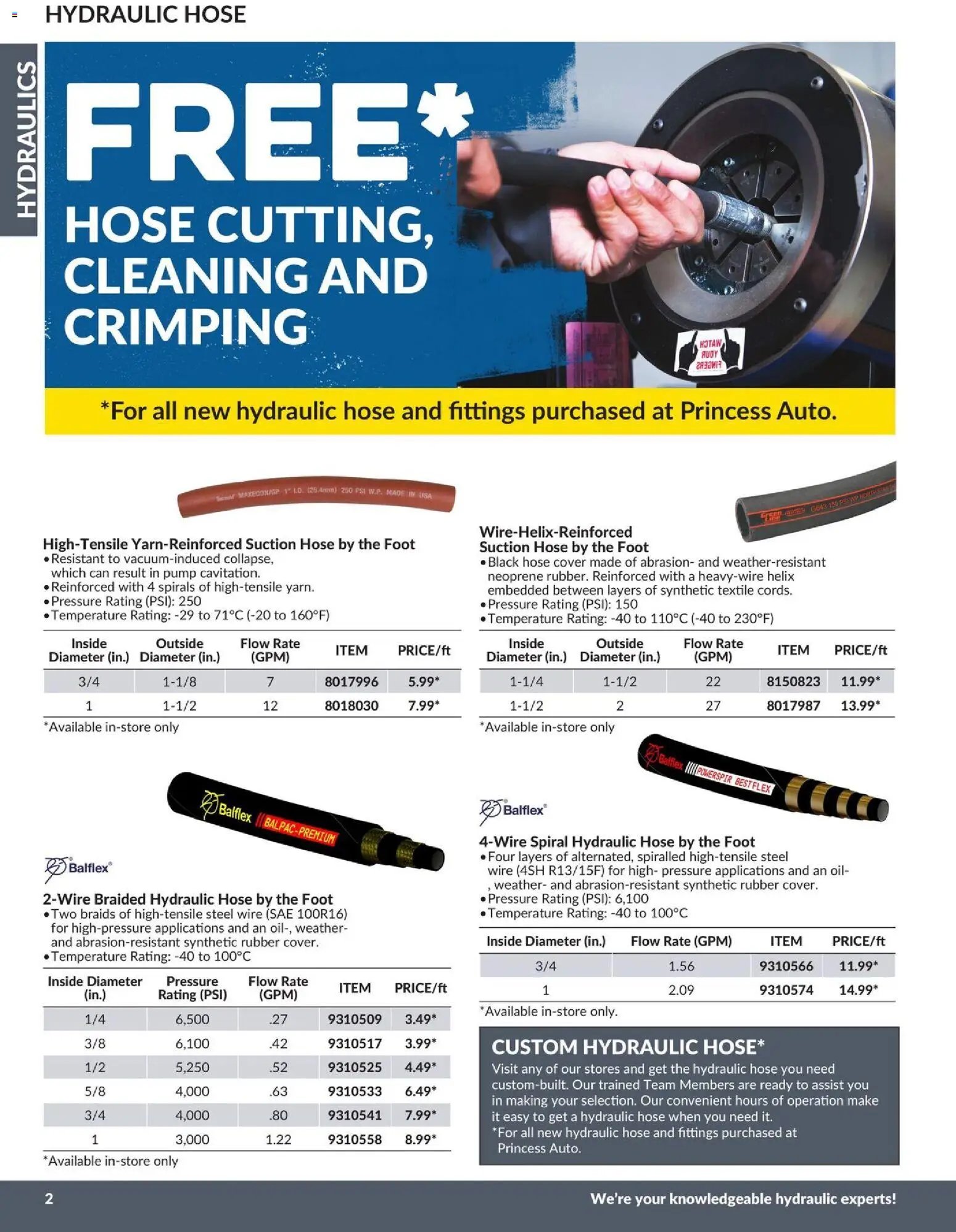 Princess Auto catalog - Hydraulics (2026-04-21 - 2027-04-21) | 3