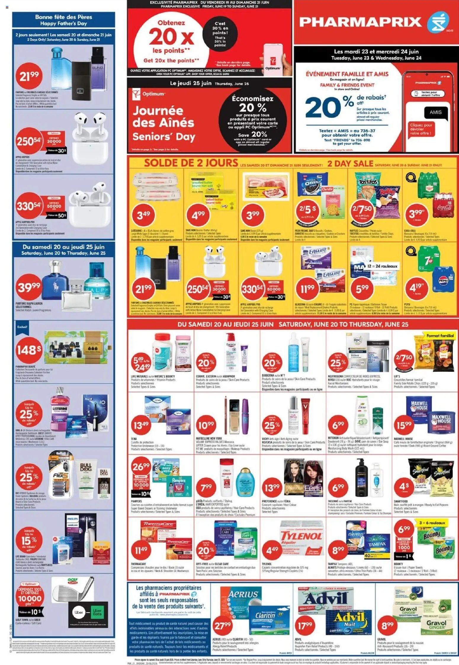 Pharmaprix weekly flyer / circulaire