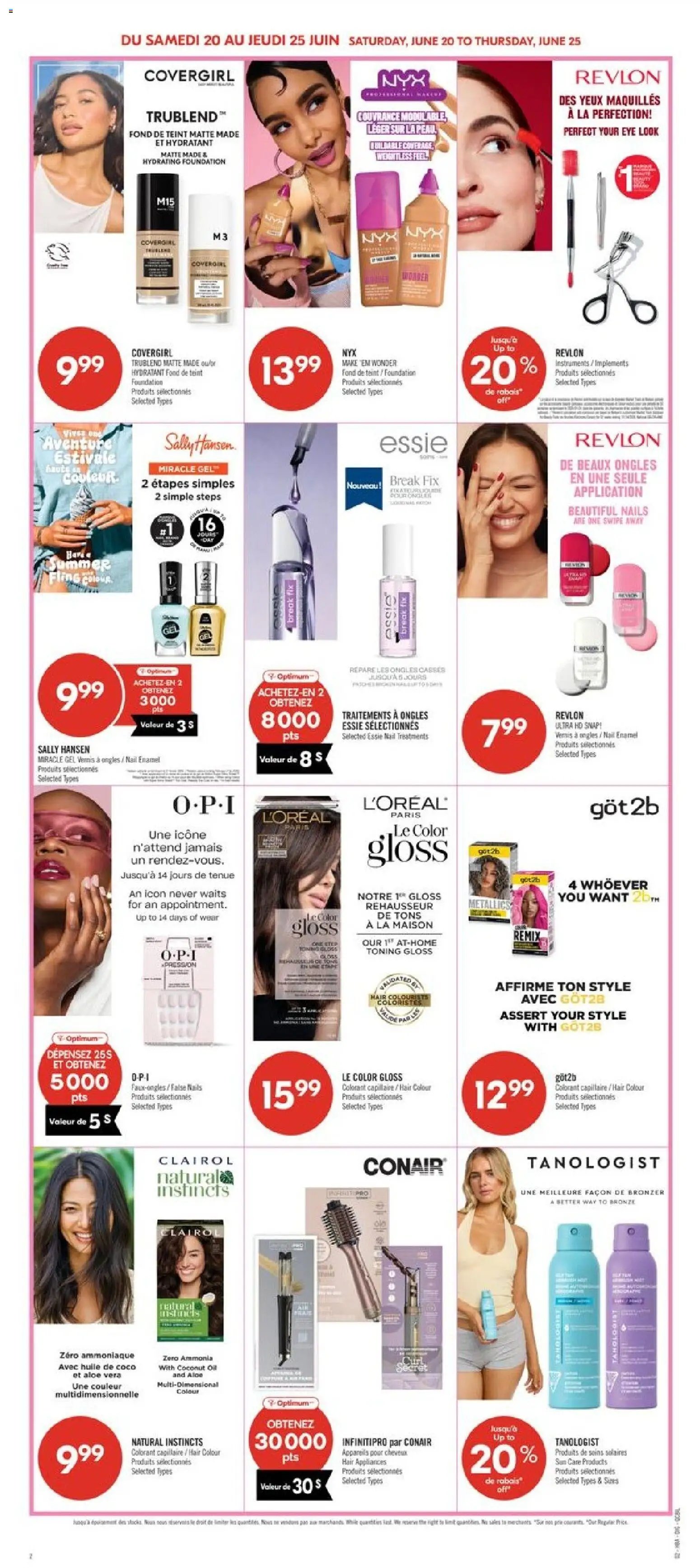 Pharmaprix weekly flyer / circulaire
