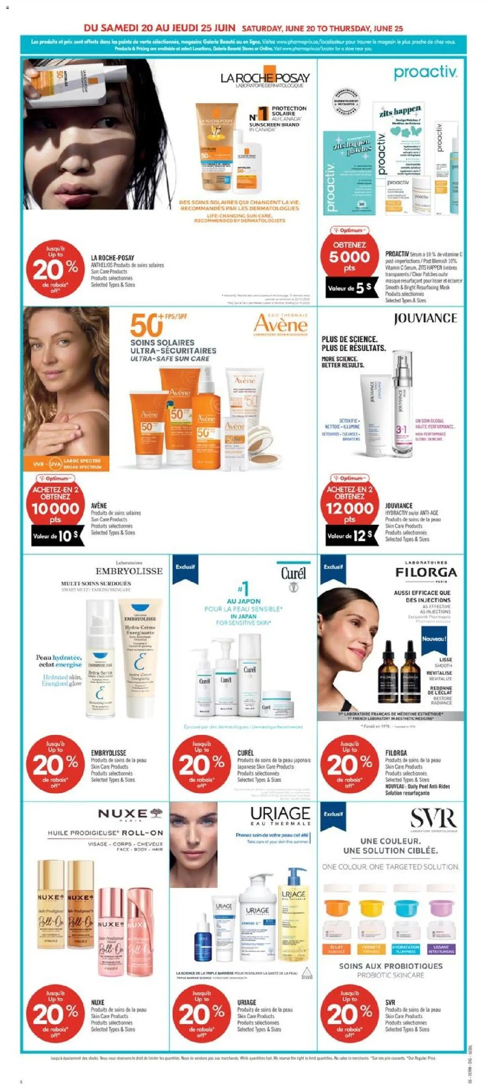 Pharmaprix weekly flyer / circulaire