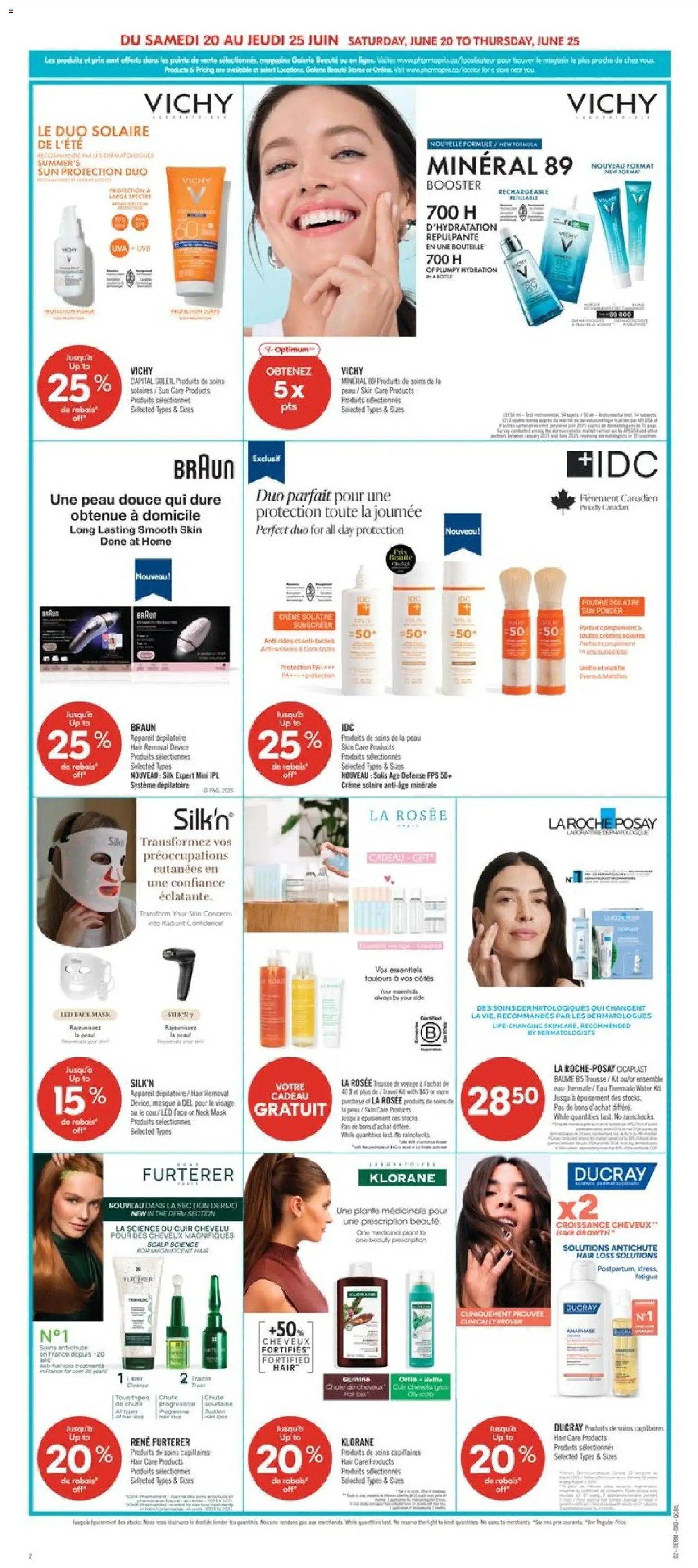 Pharmaprix weekly flyer / circulaire