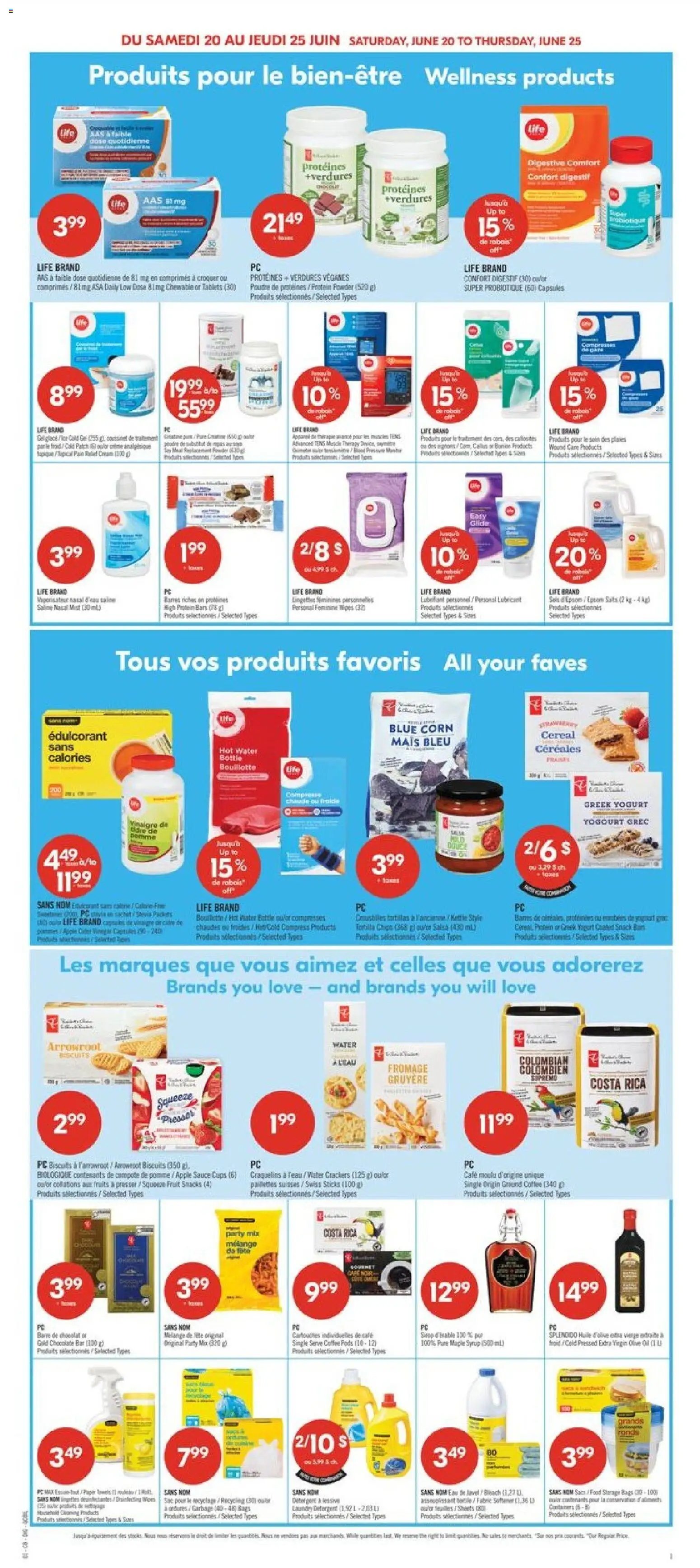 Pharmaprix weekly flyer / circulaire