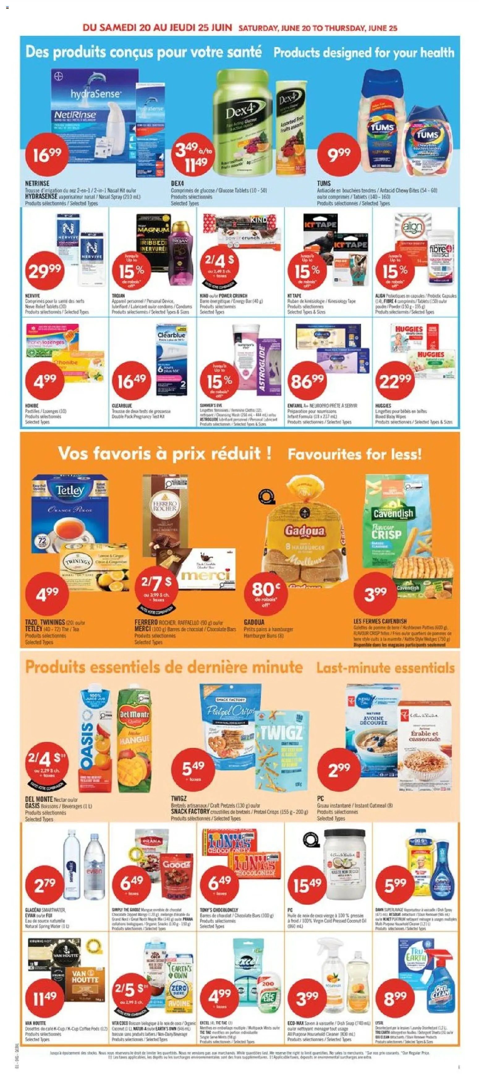 Pharmaprix weekly flyer / circulaire