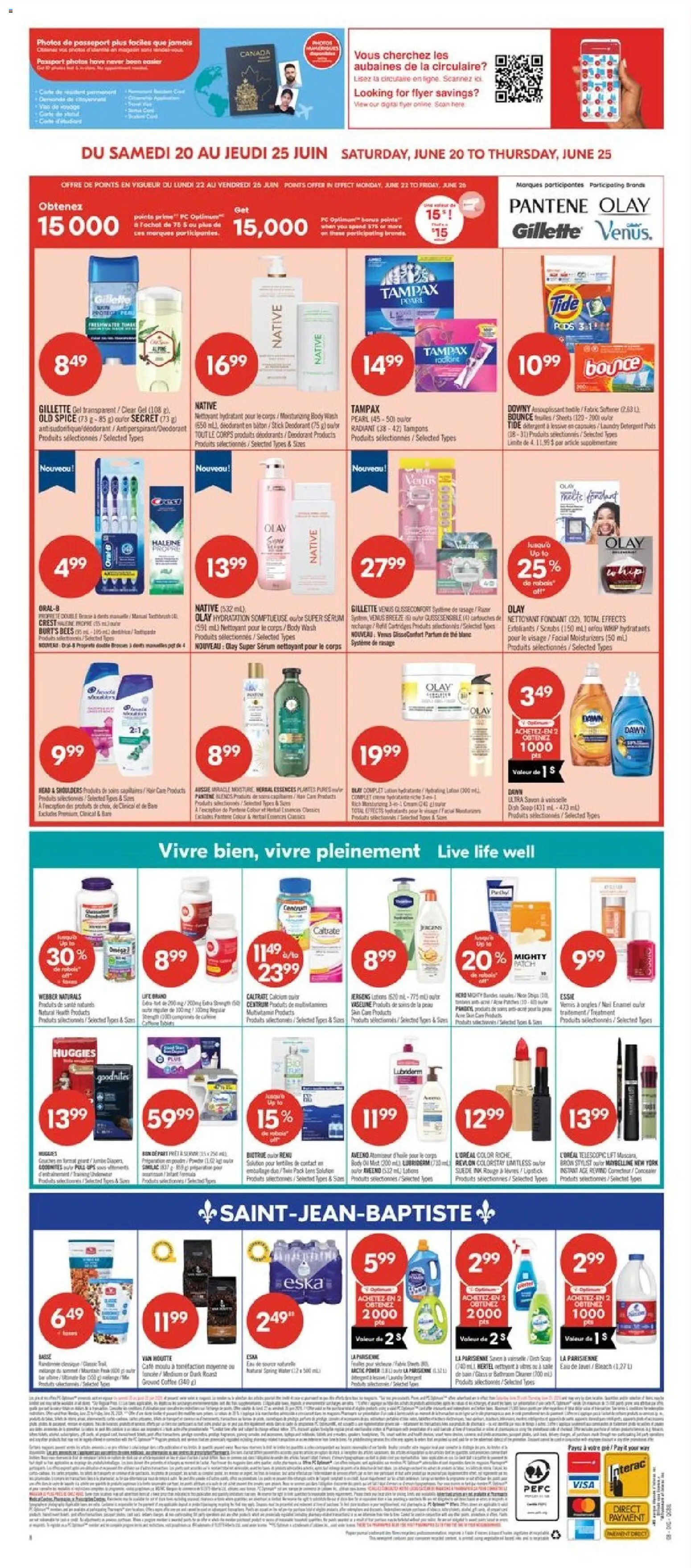 Pharmaprix weekly flyer / circulaire