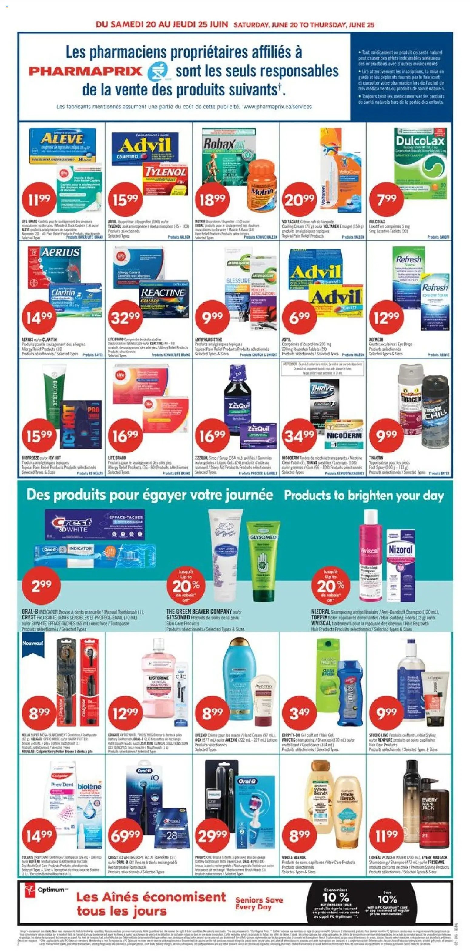 Pharmaprix weekly flyer / circulaire