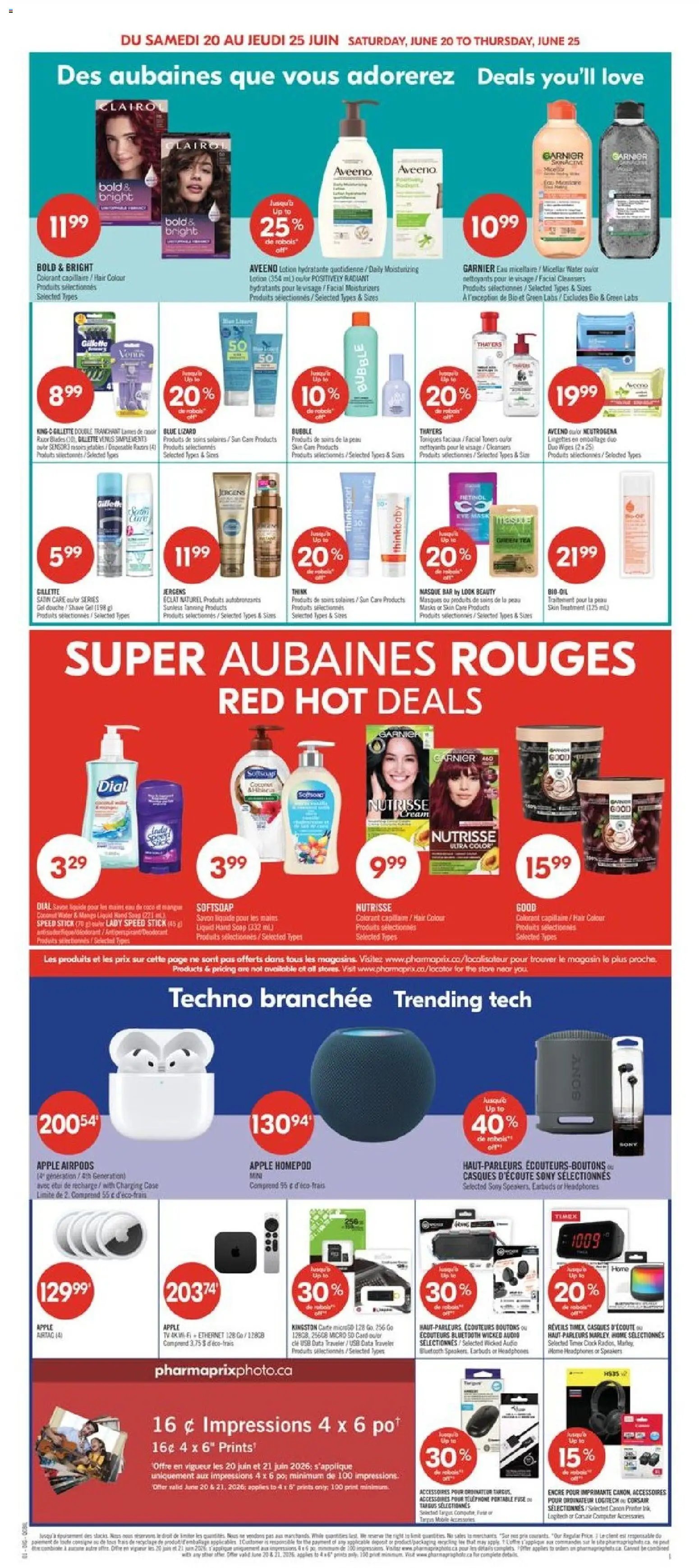 Pharmaprix weekly flyer / circulaire