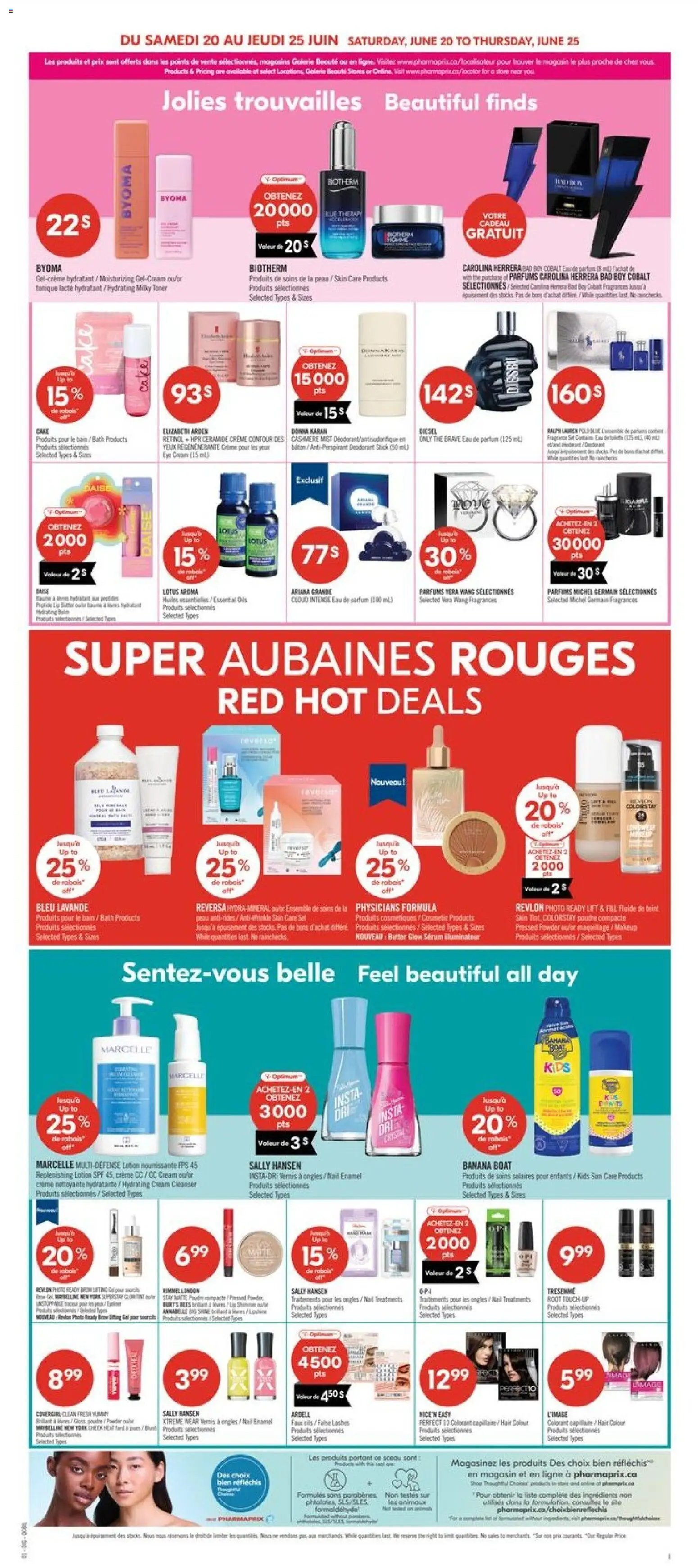 Pharmaprix weekly flyer / circulaire