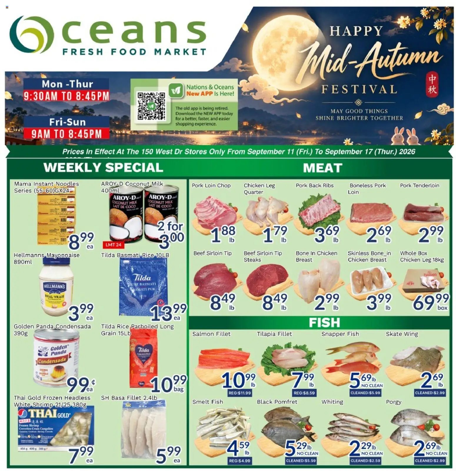 Oceans weekly flyer / circulaire