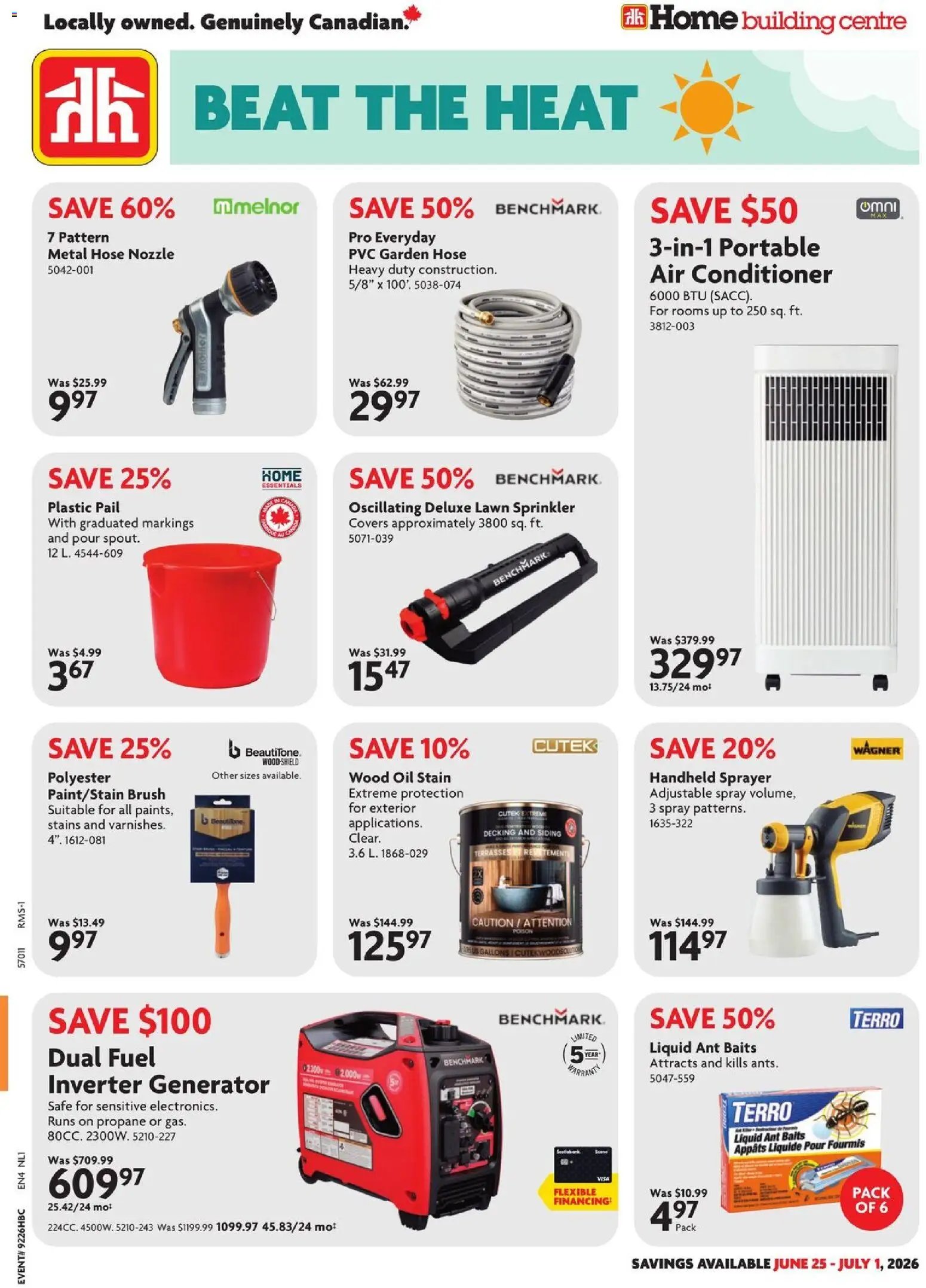 Home Hardware flyer - Beat the heat