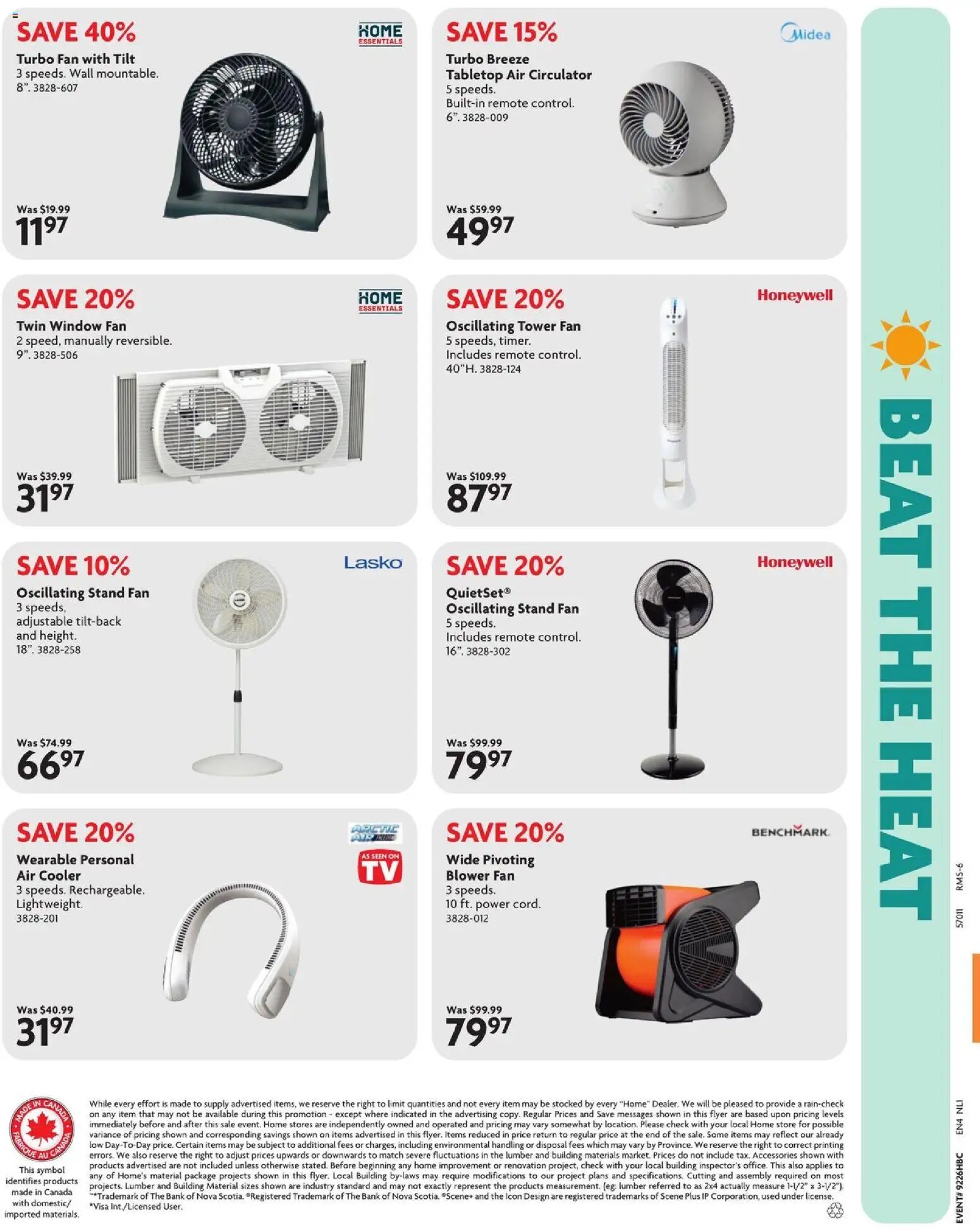 Home Hardware flyer - Beat the heat