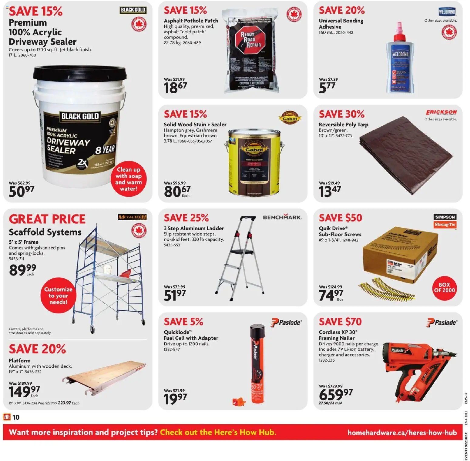 Home Hardware flyer - NL